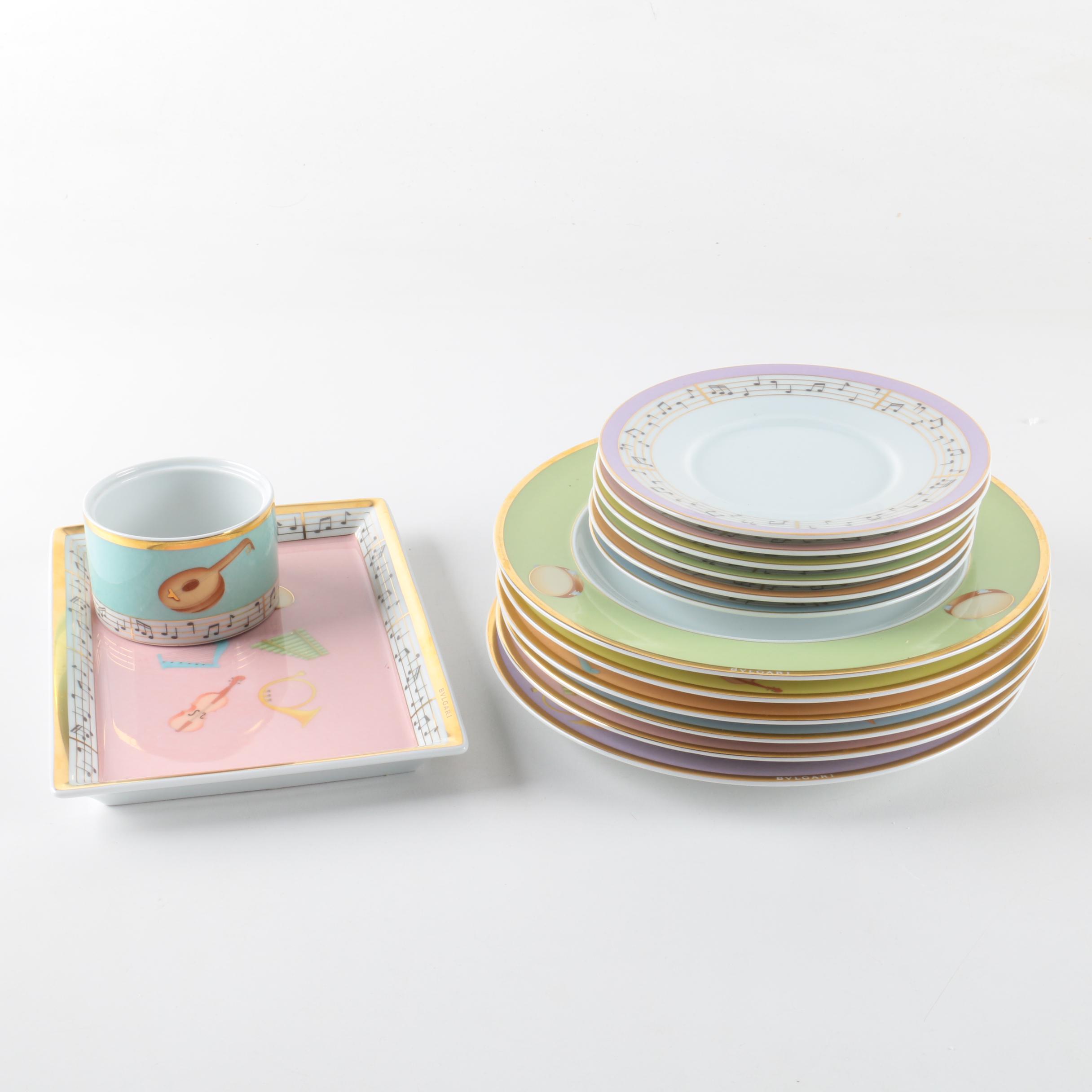 Rosenthal Bulgari "Concerto" Porcelain Tableware