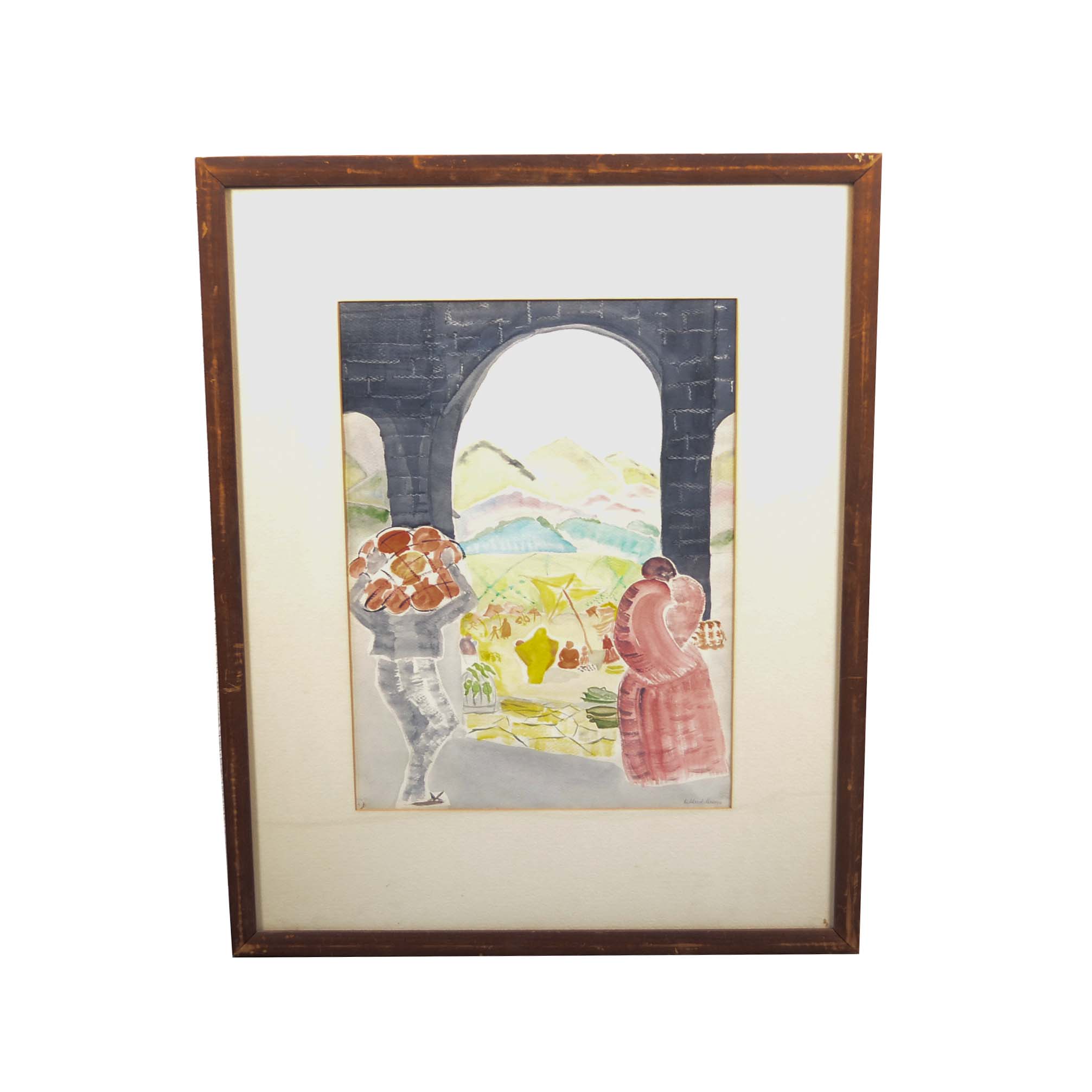 Mildred Brown Mixed Media Painting