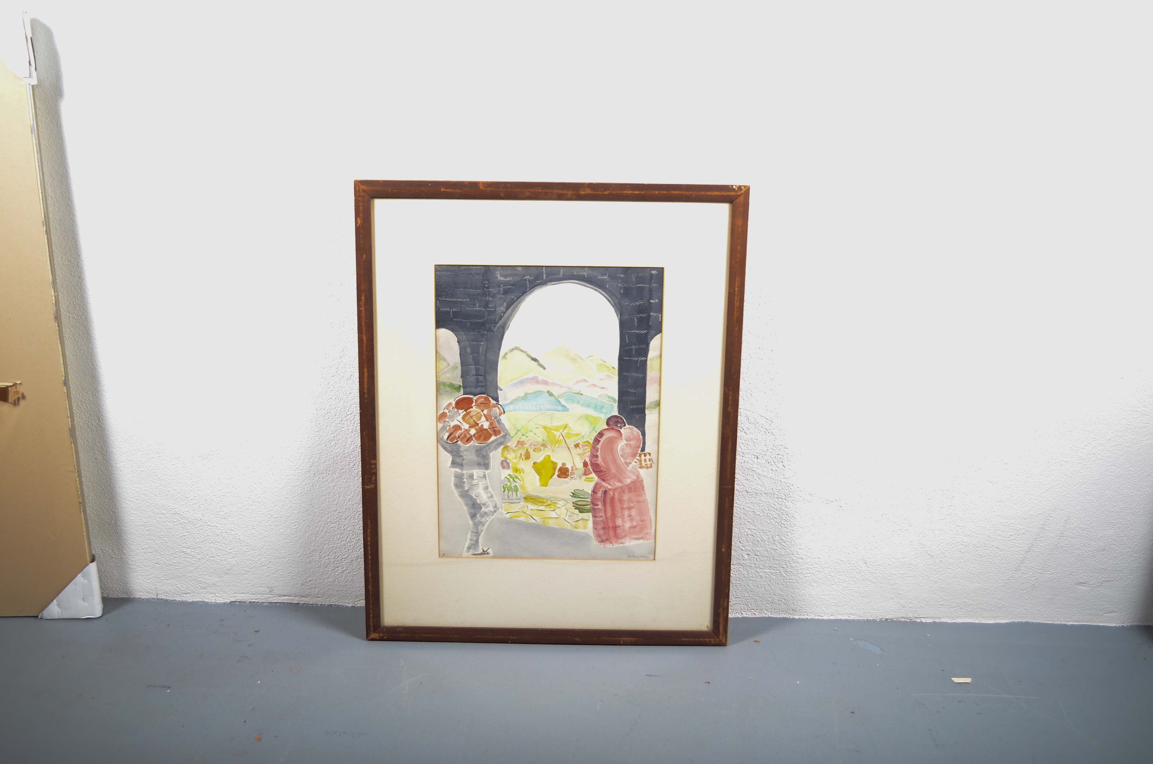 Mildred Brown Mixed Media Painting