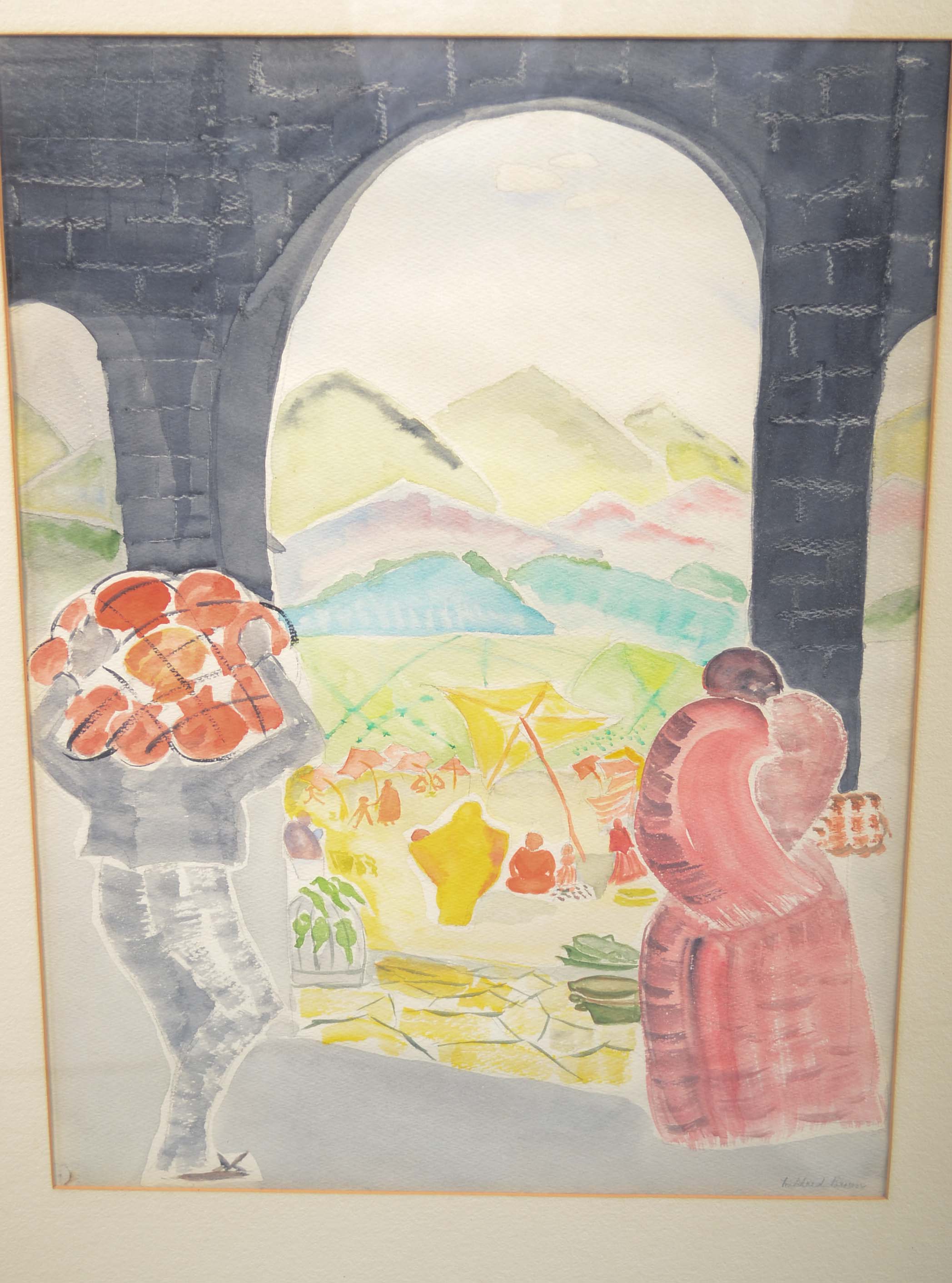 Mildred Brown Mixed Media Painting