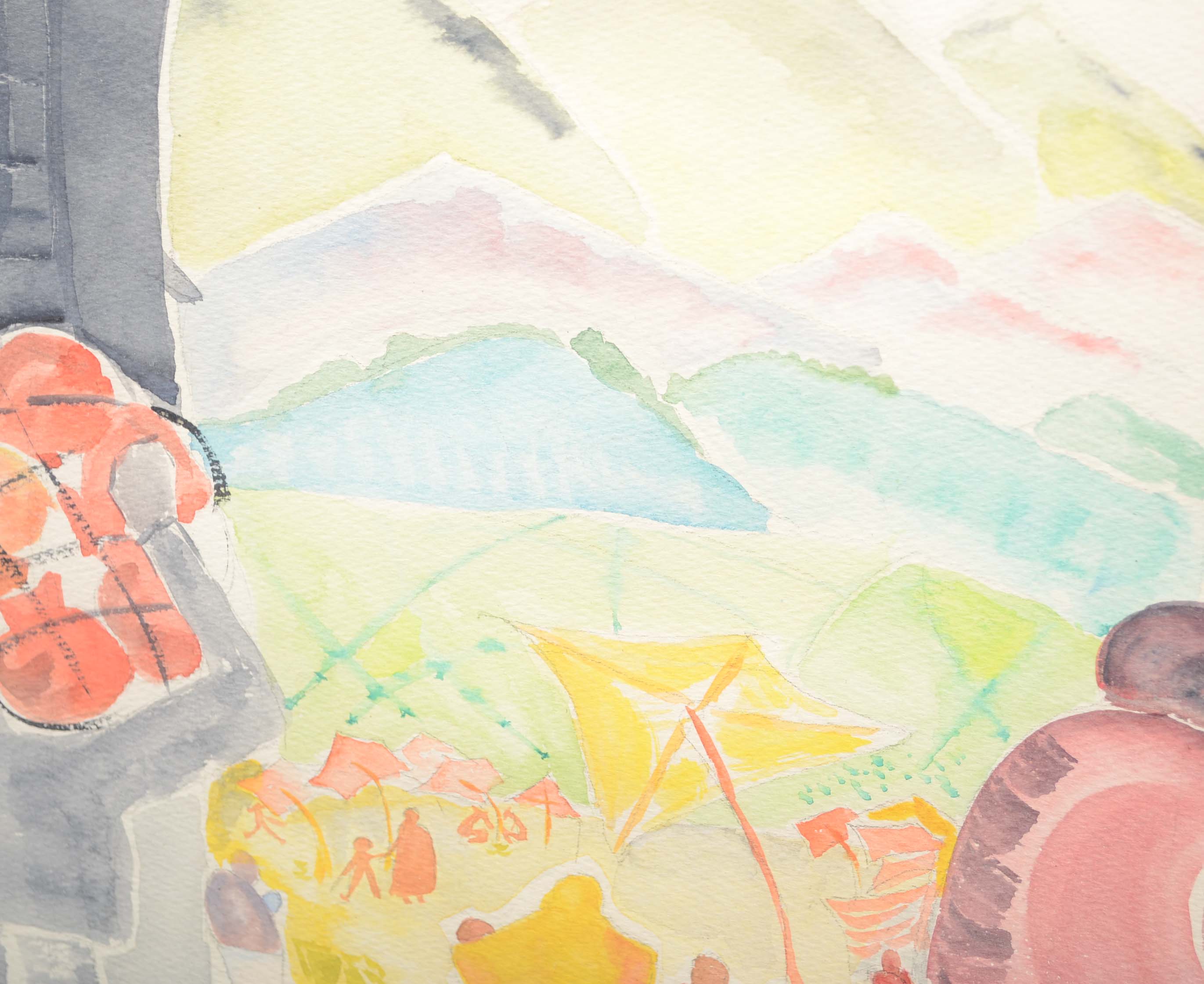 Mildred Brown Mixed Media Painting