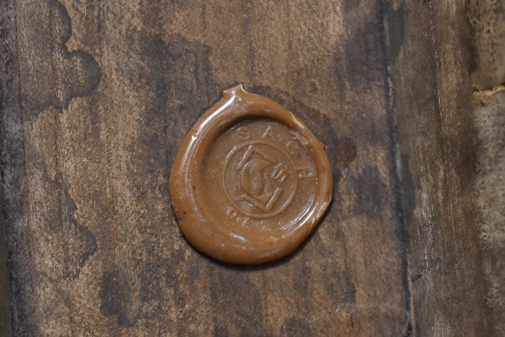 Antique Asian Rustic Elm Bench