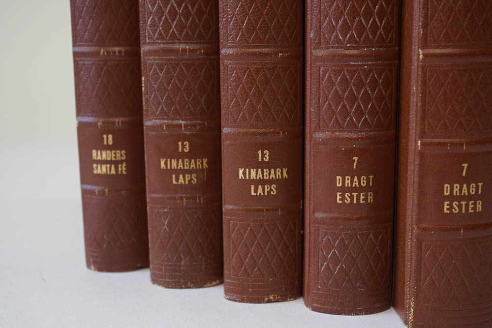 "Vor Tids Leksikon" Edited by A.P. Hansen Volumes 1-4, 7, 13 and 18