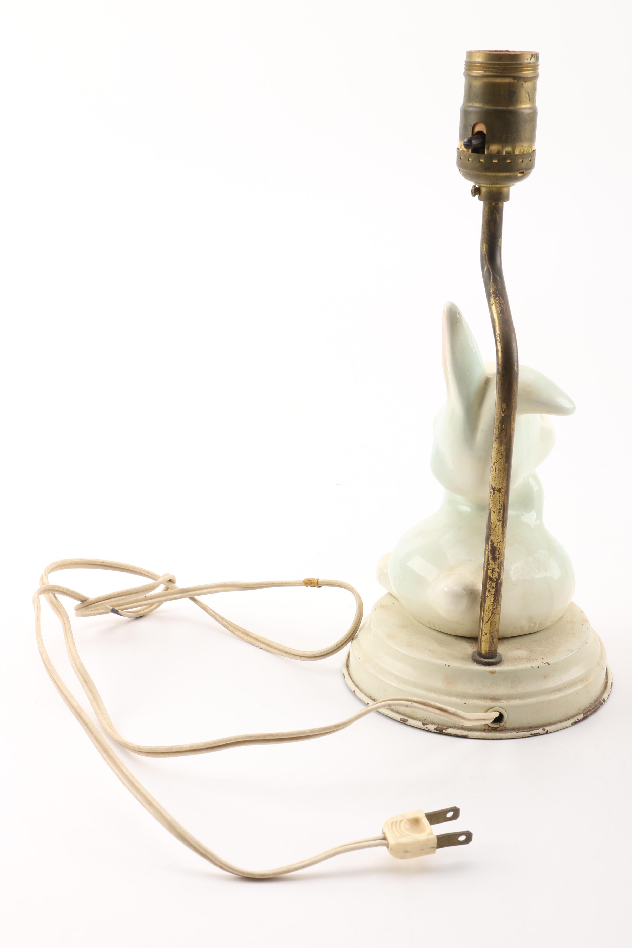 Disney Bambi and Thumper Table Lamp