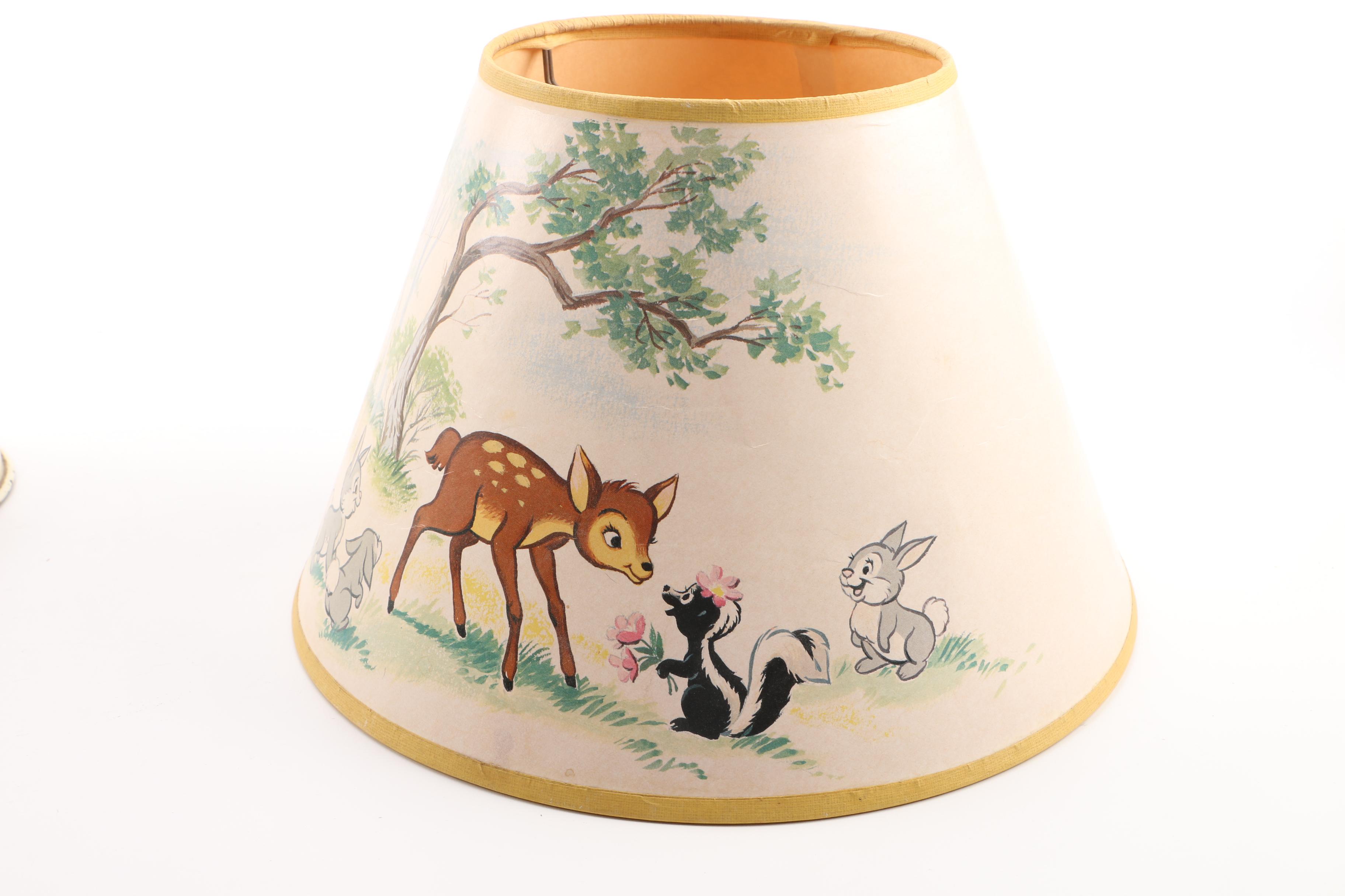 Disney Bambi and Thumper Table Lamp