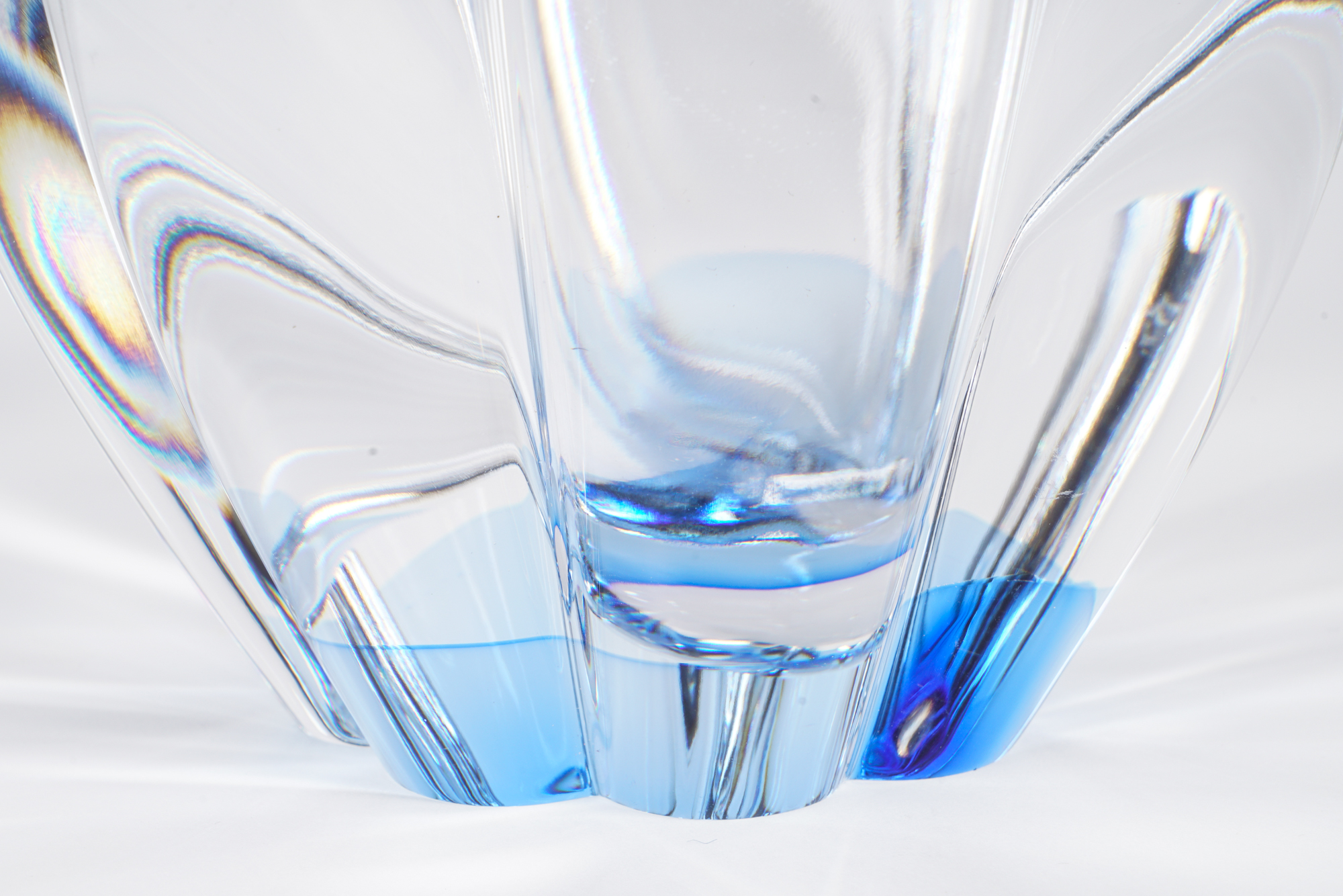 Orrefors "Mayflower" Crystal Bowl