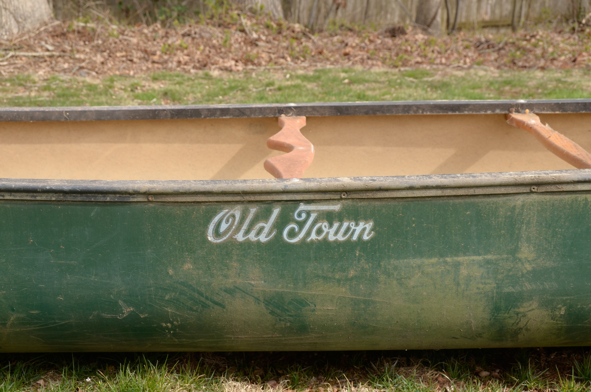 Old Town Discovery 158 Canoe, Minn Kota Trolling Motor and Accessories