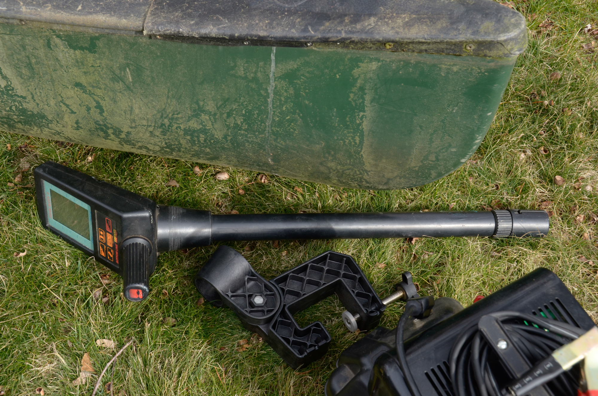 Old Town Discovery 158 Canoe, Minn Kota Trolling Motor and Accessories