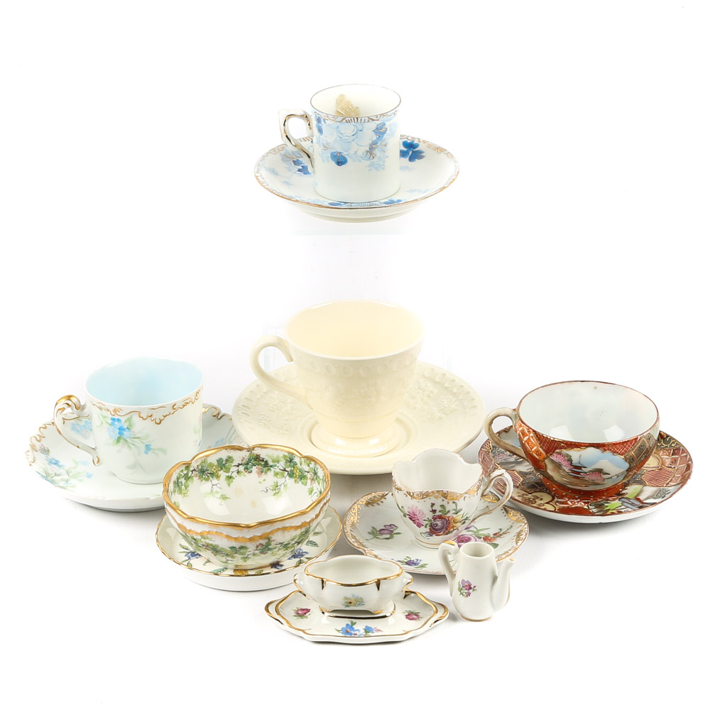 Porcelain and China Tea Cup Collection