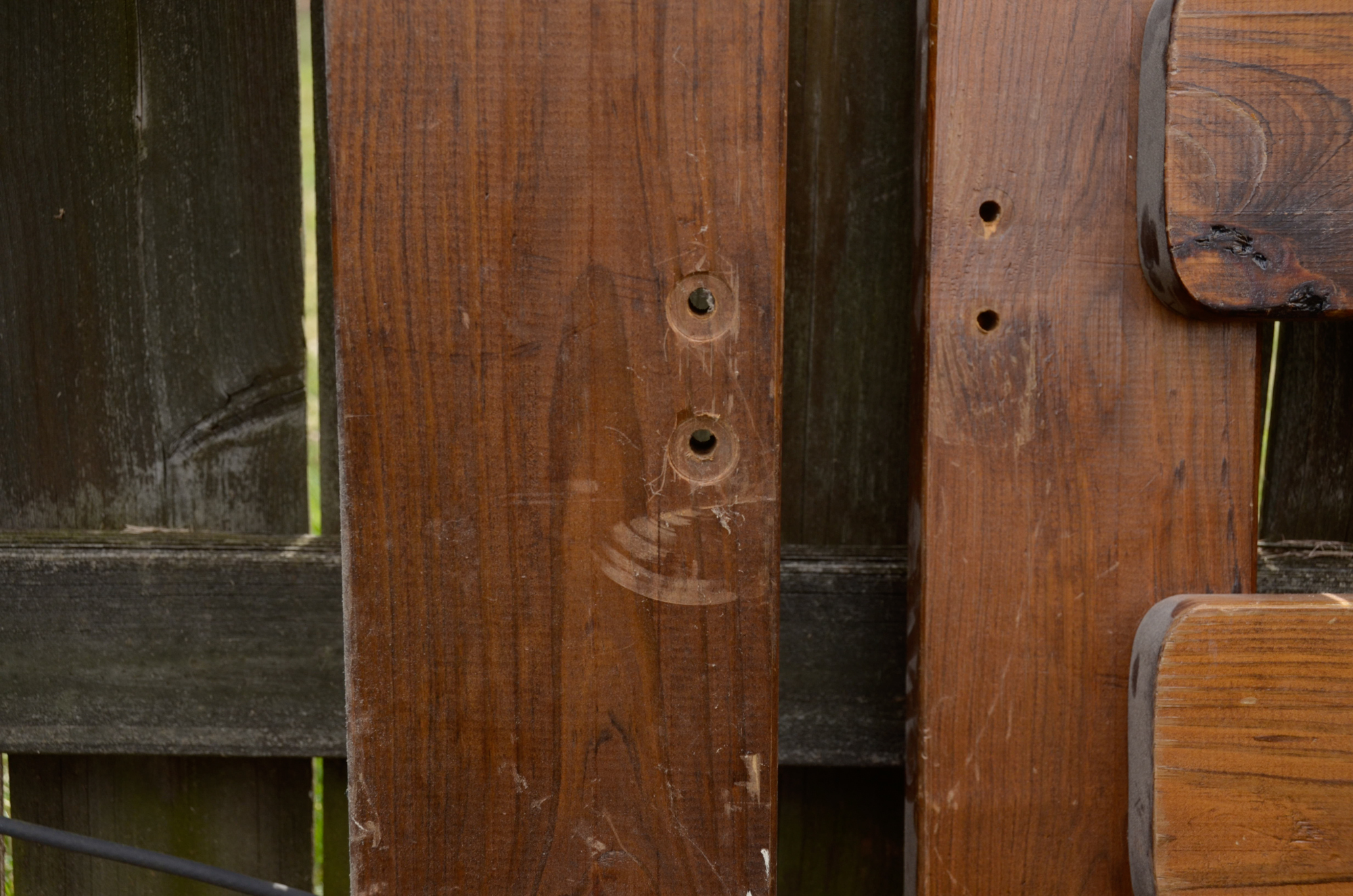 Rustic Pine Twin Bed Frame