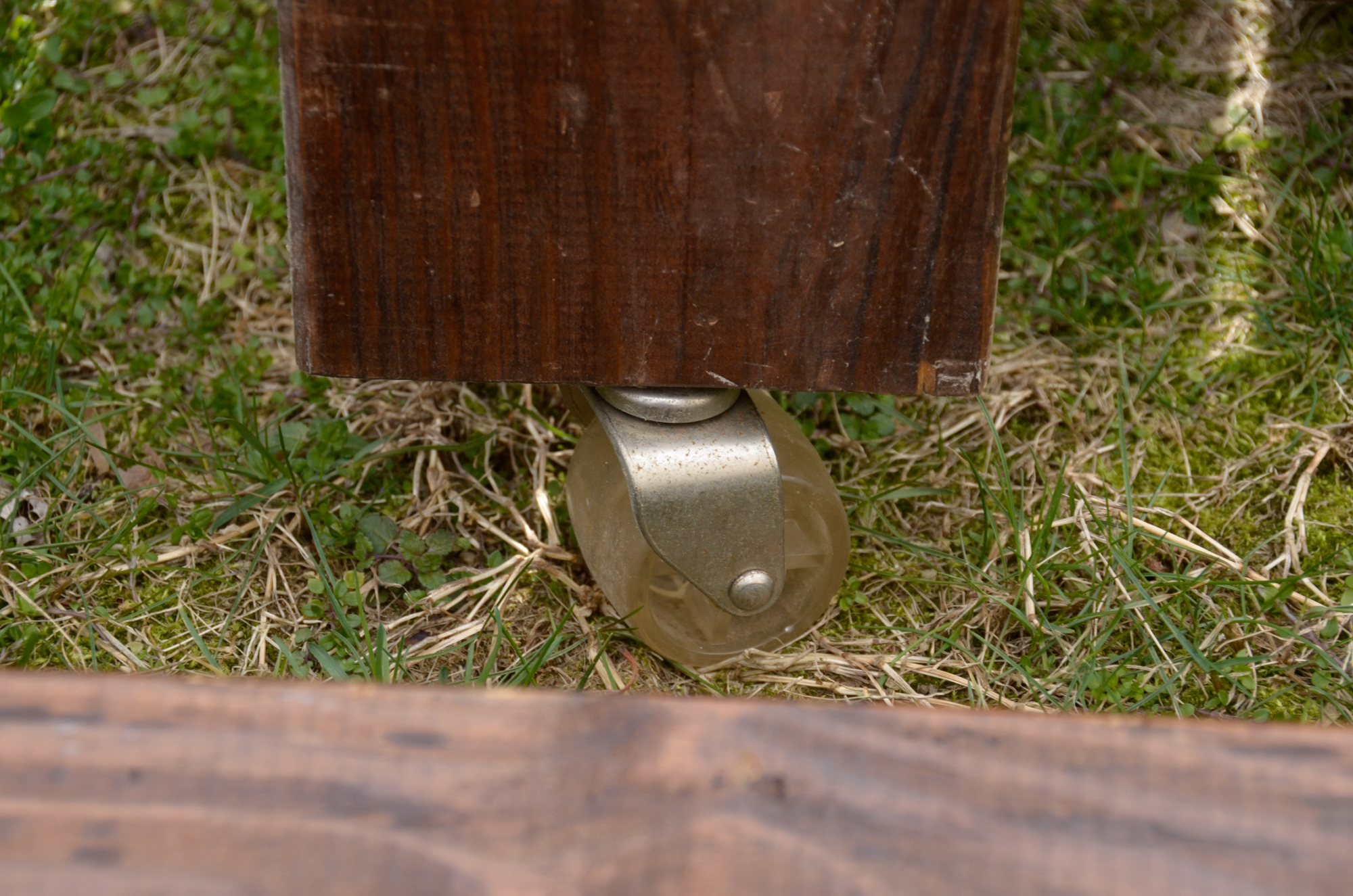 Rustic Pine Twin Bed Frame