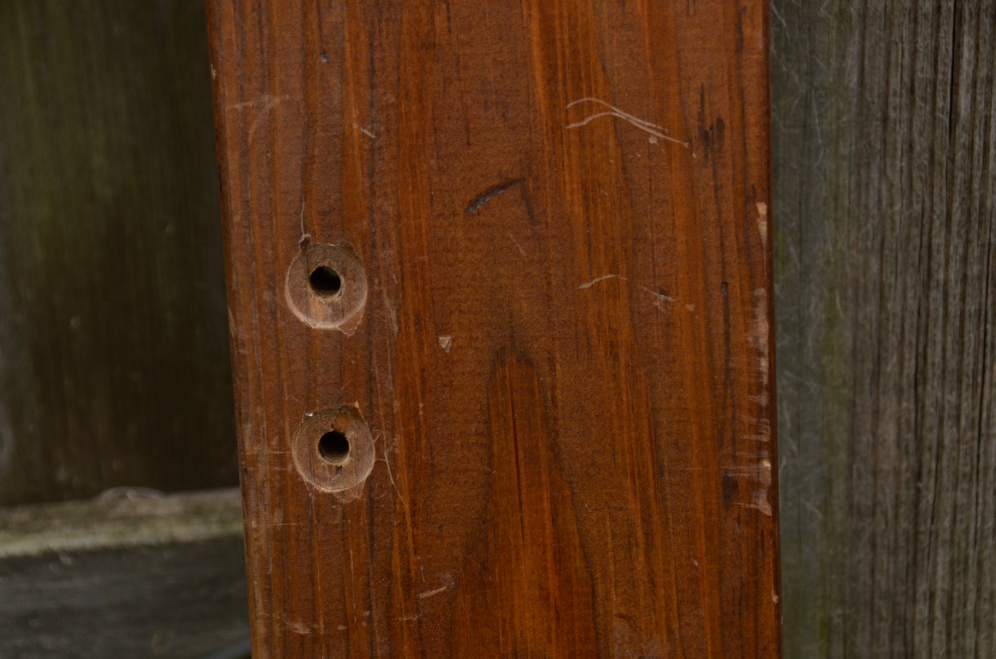 Rustic Pine Twin Bed Frame