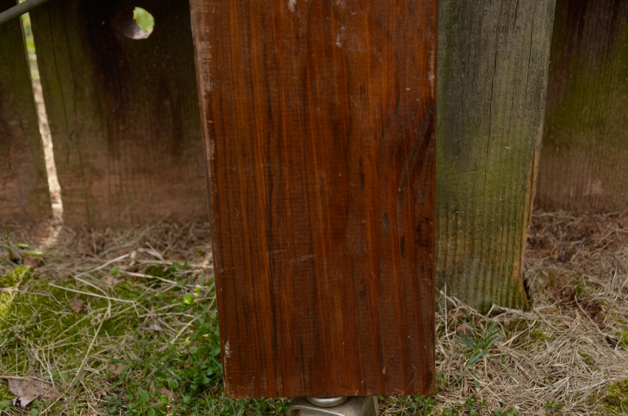 Rustic Pine Twin Bed Frame