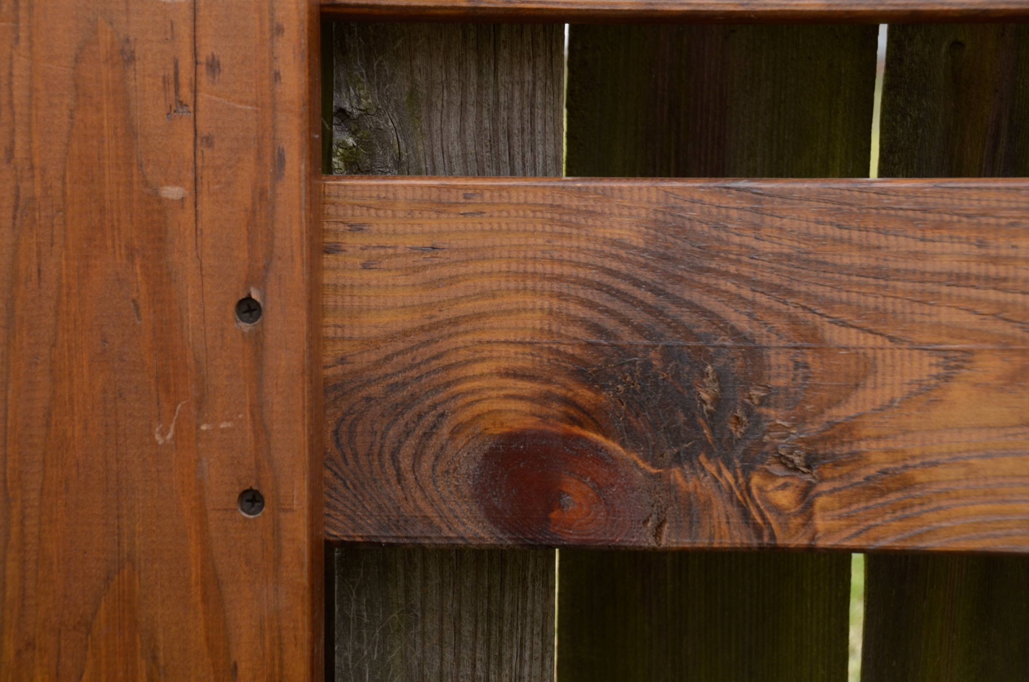 Rustic Pine Twin Bed Frame