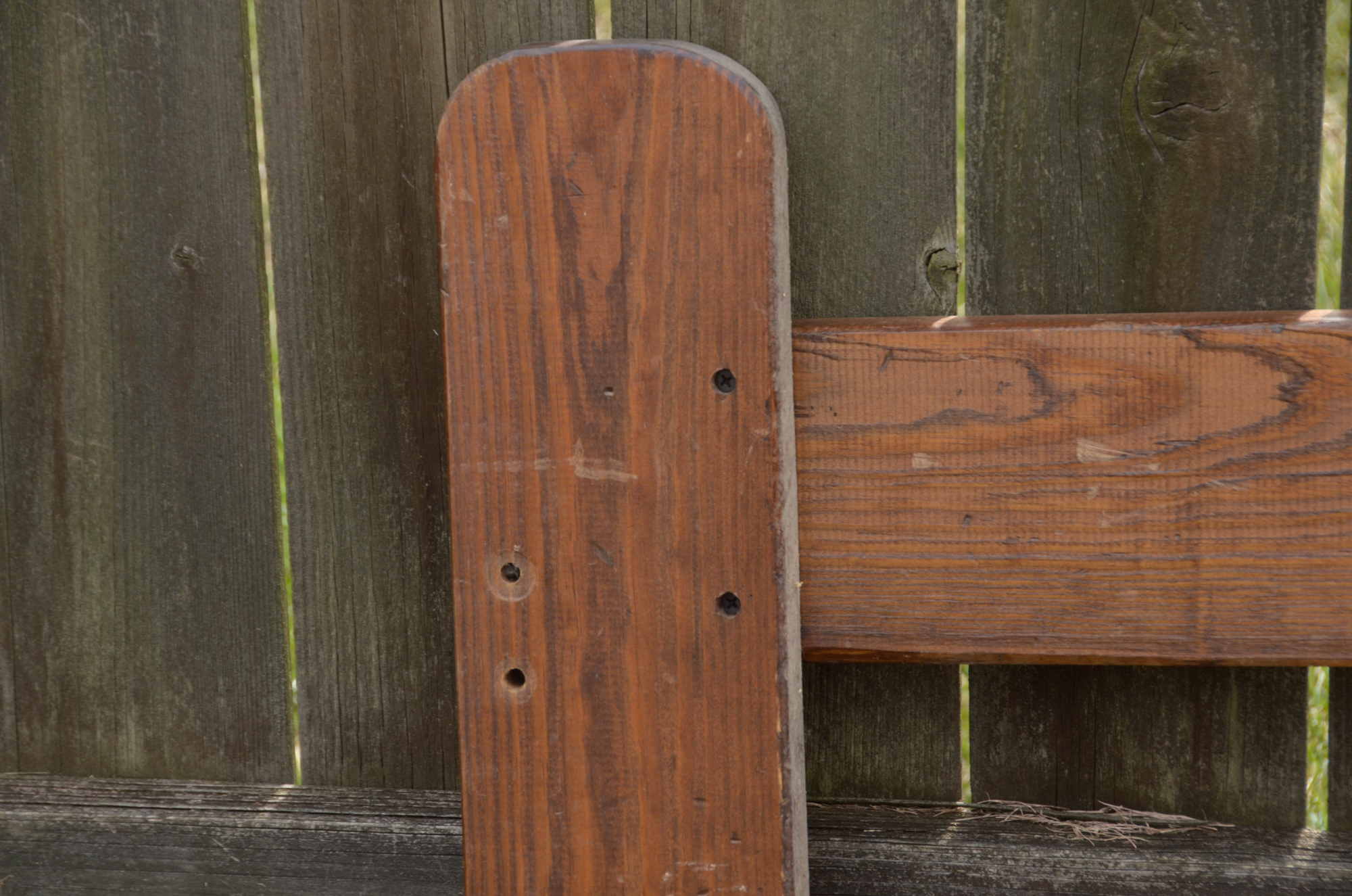 Rustic Pine Twin Bed Frame