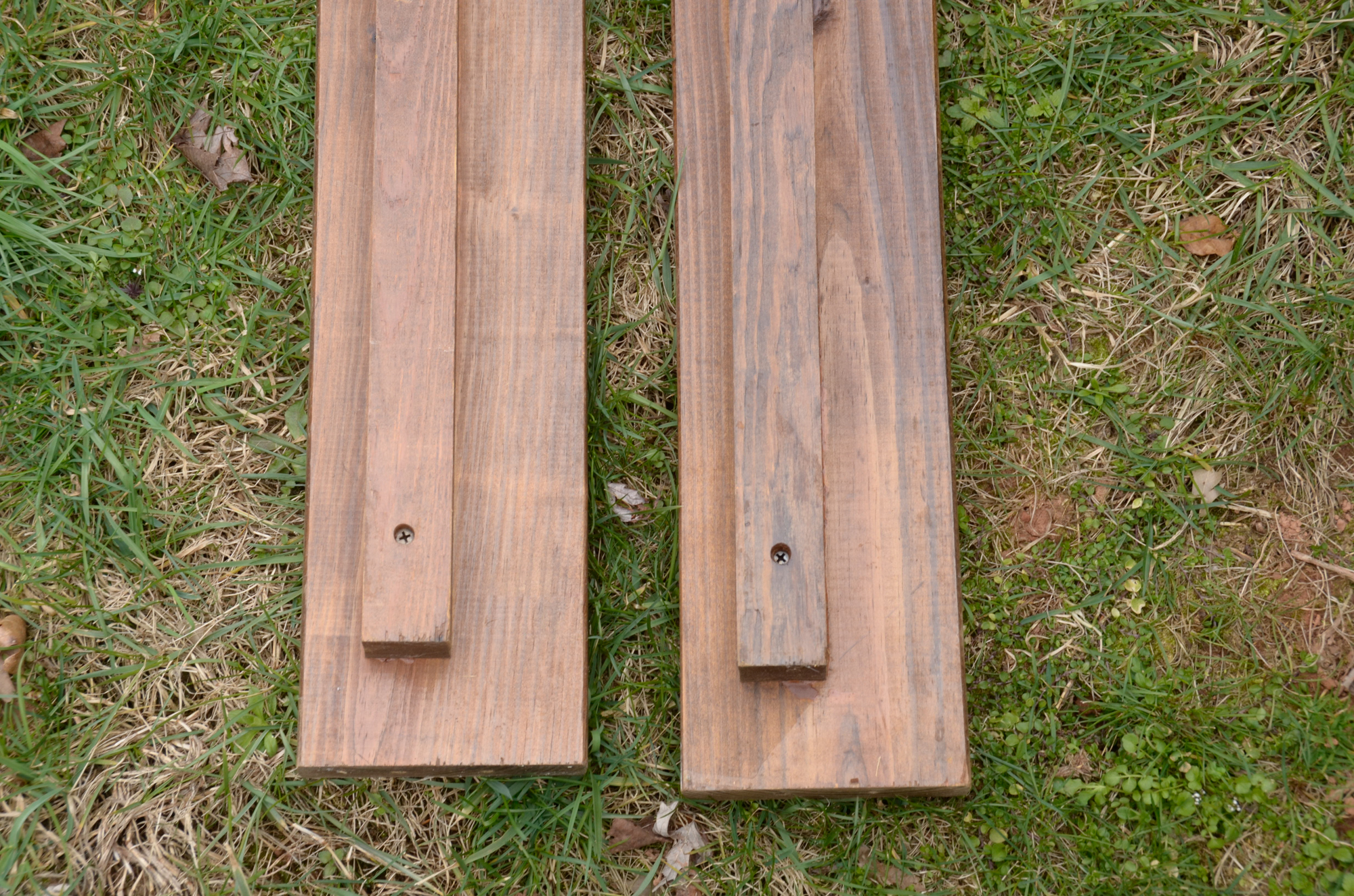 Rustic Pine Twin Bed Frame