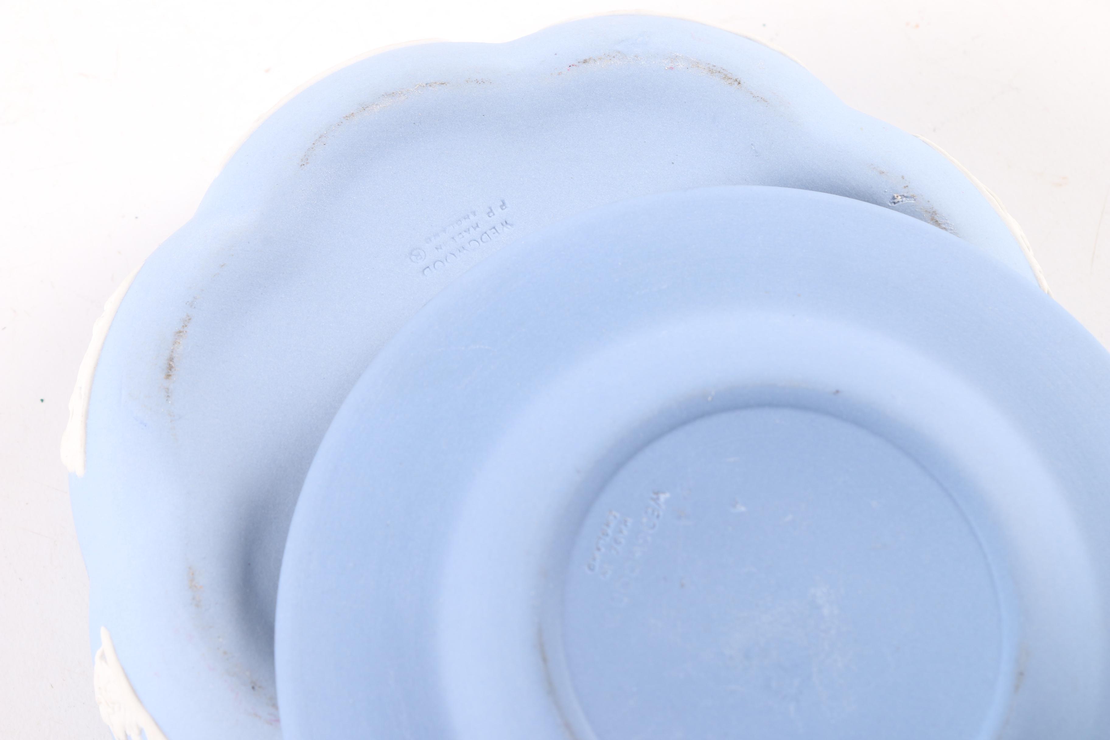 Wedgwood Jasperware Trays and Candy Box