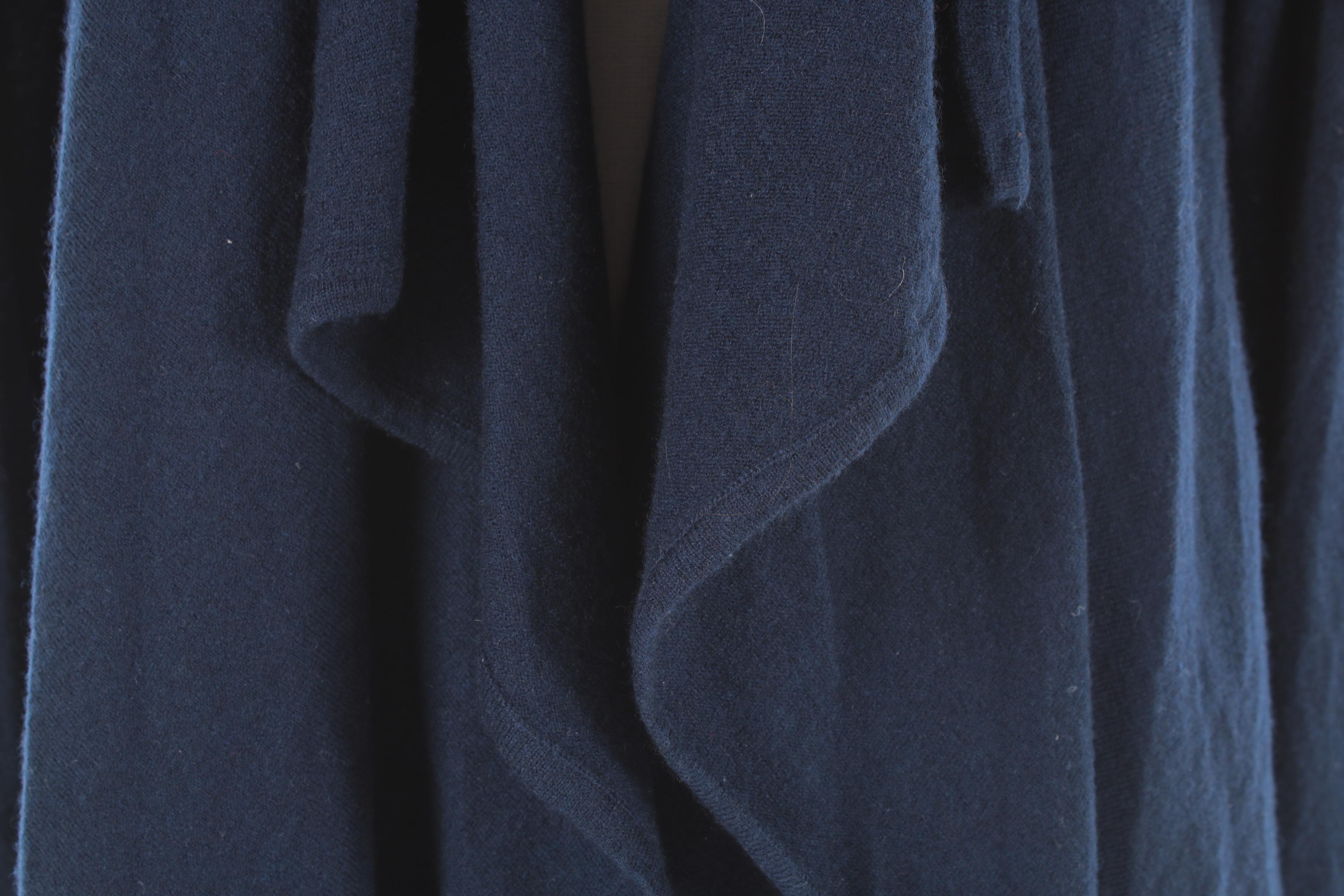 Women's Tory Burch Navy Blue Cashmere Sweater