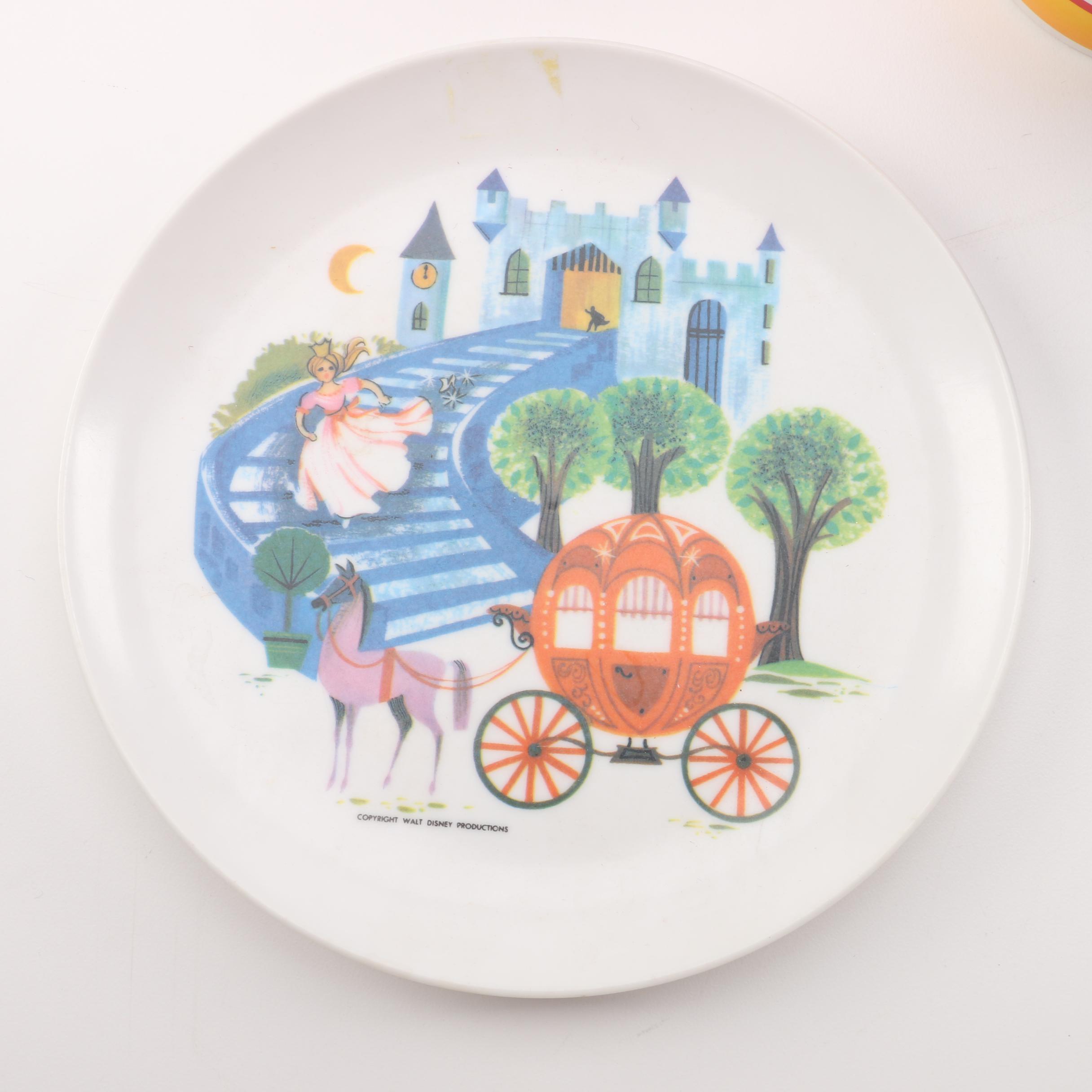 Disney Clock, Mugs, Dishes and Other Collectibles