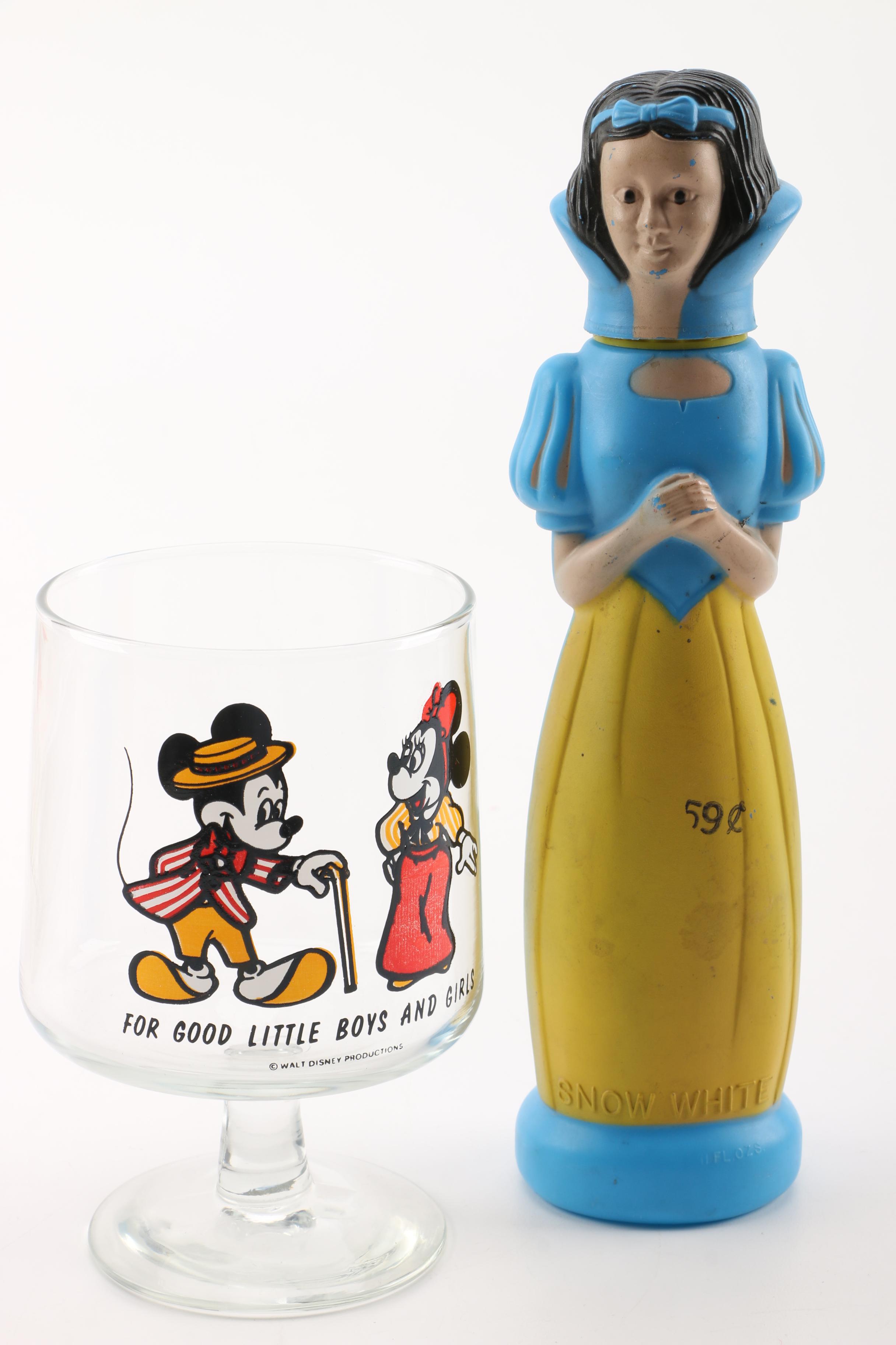 Disney Clock, Mugs, Dishes and Other Collectibles