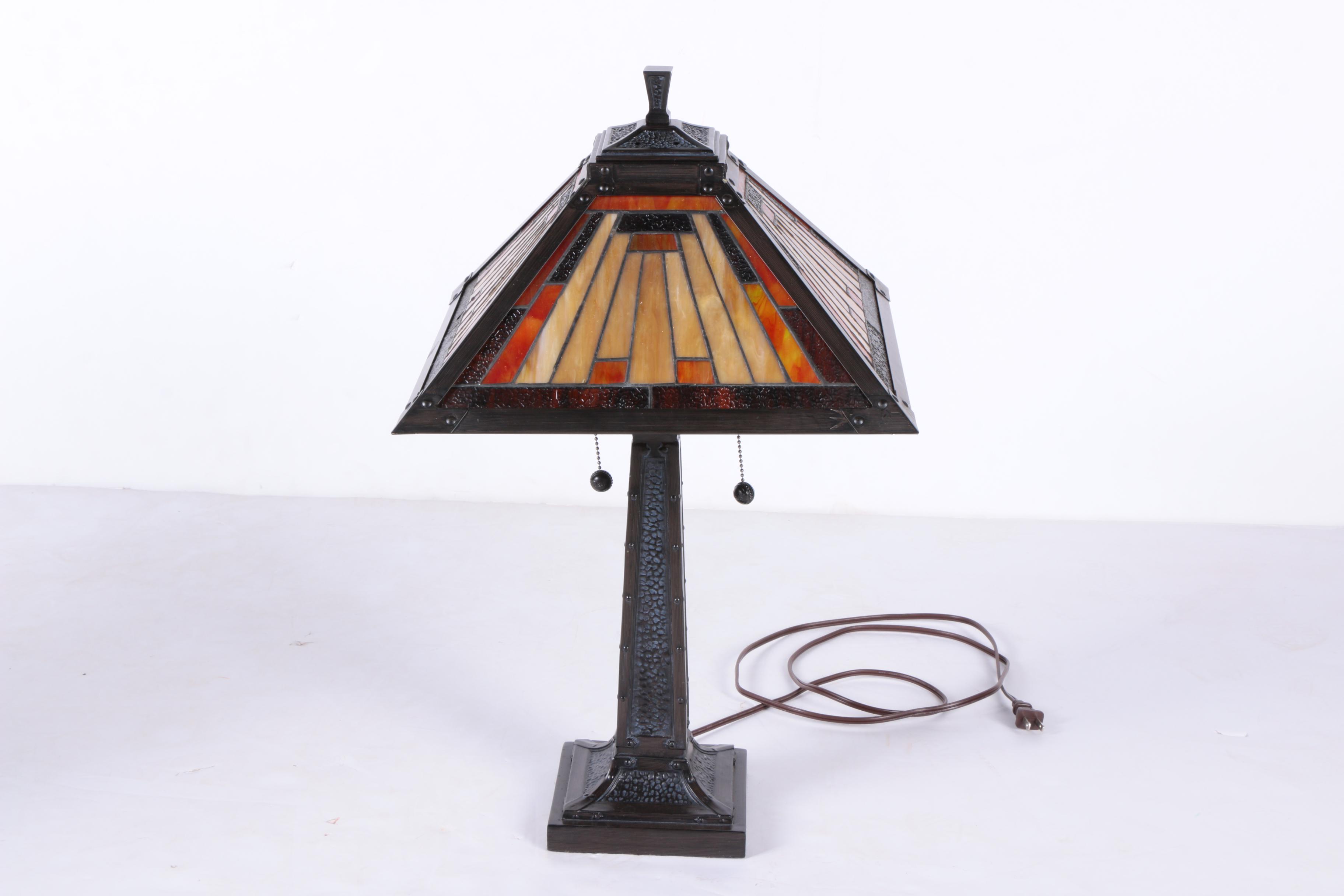Pair of Craftsman Style Table Lamps
