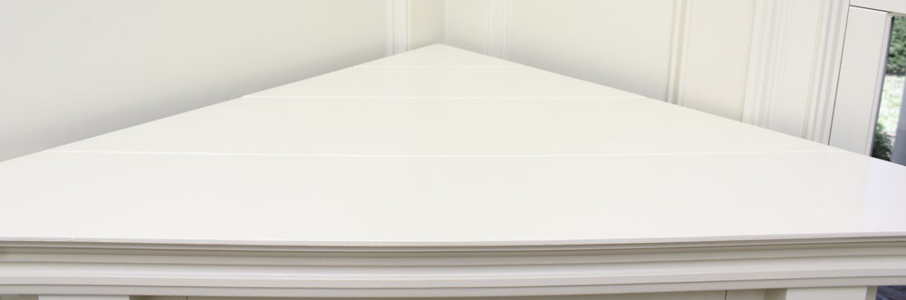 Ornamental Corner Faux Fireplace