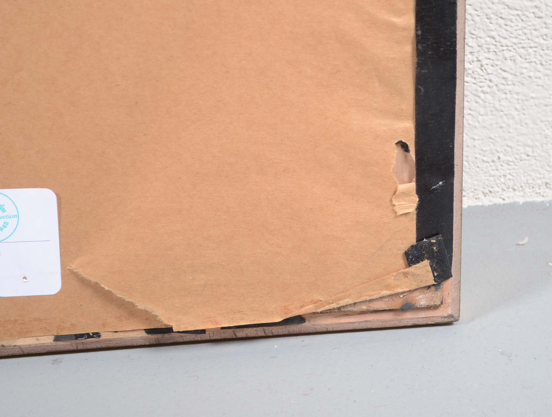 Arthur Douglas Watercolor Painting "Looking from the Field"