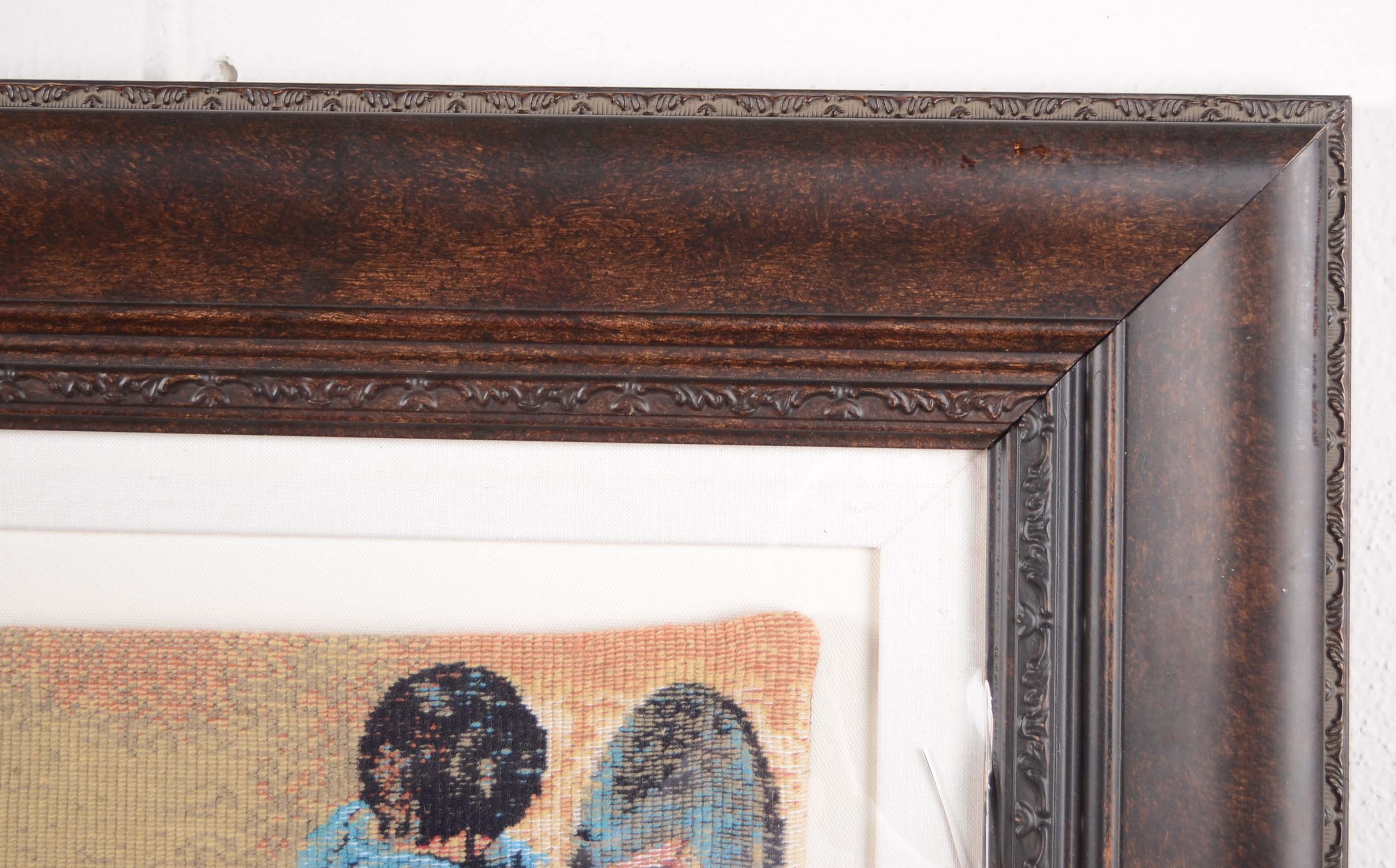 Machine-Woven Jacquard Tapestry After Salvador Dali "Battle Around a Dandelion"