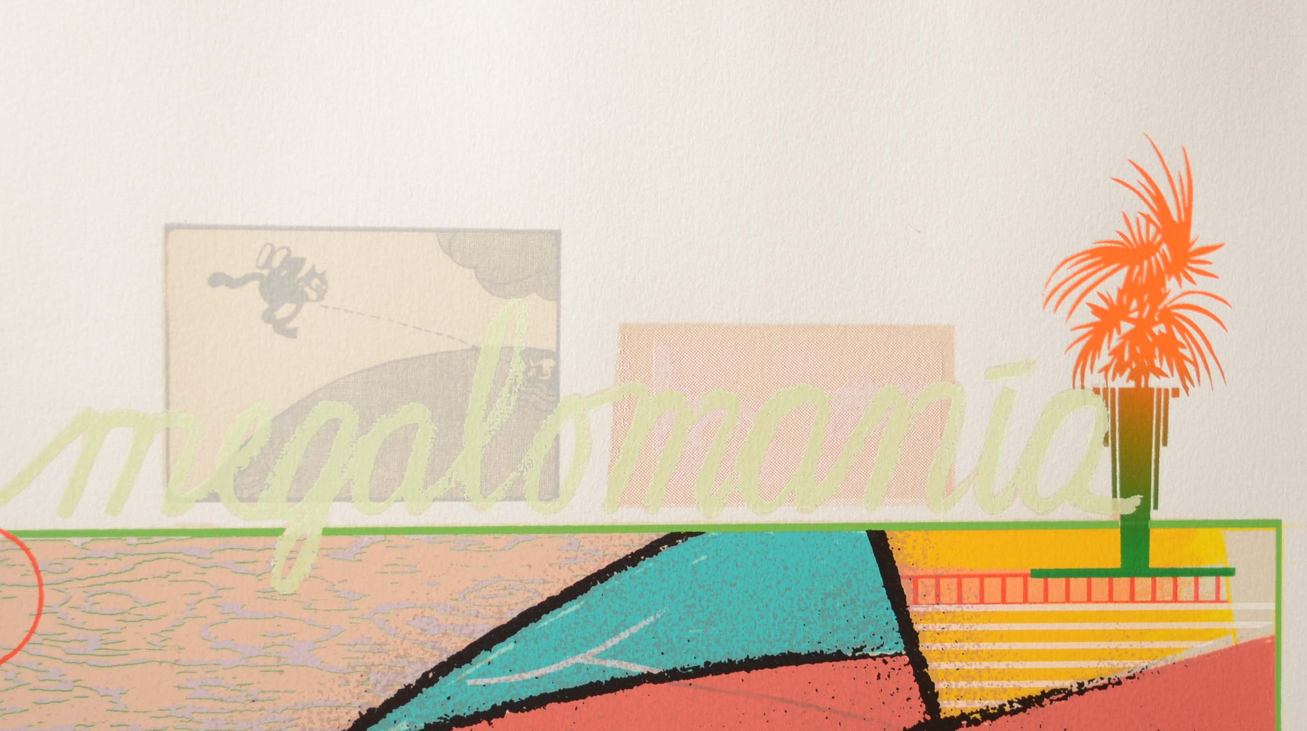 Richard Merkin Limited Edition Serigraph "Design for Departure"