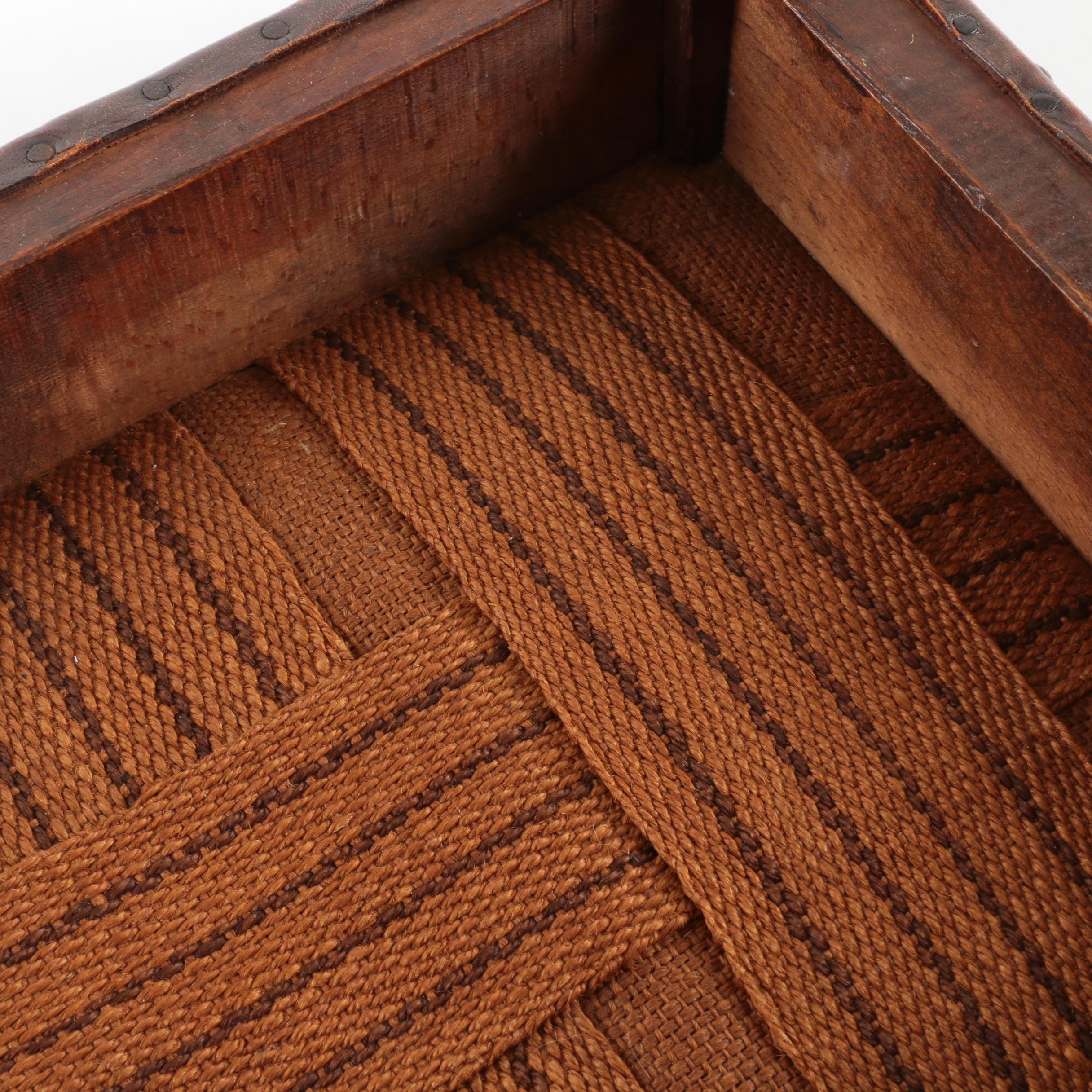 Vintage Jacobean Style Footstool