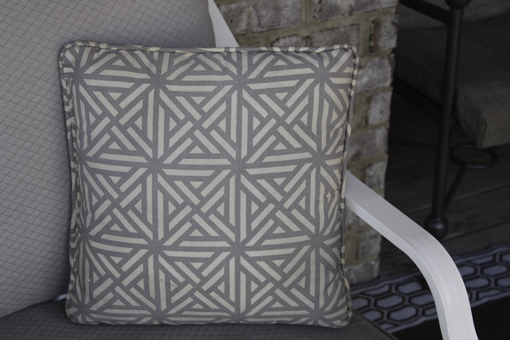 Hampton Bay Patio Sofa and Coffee Table