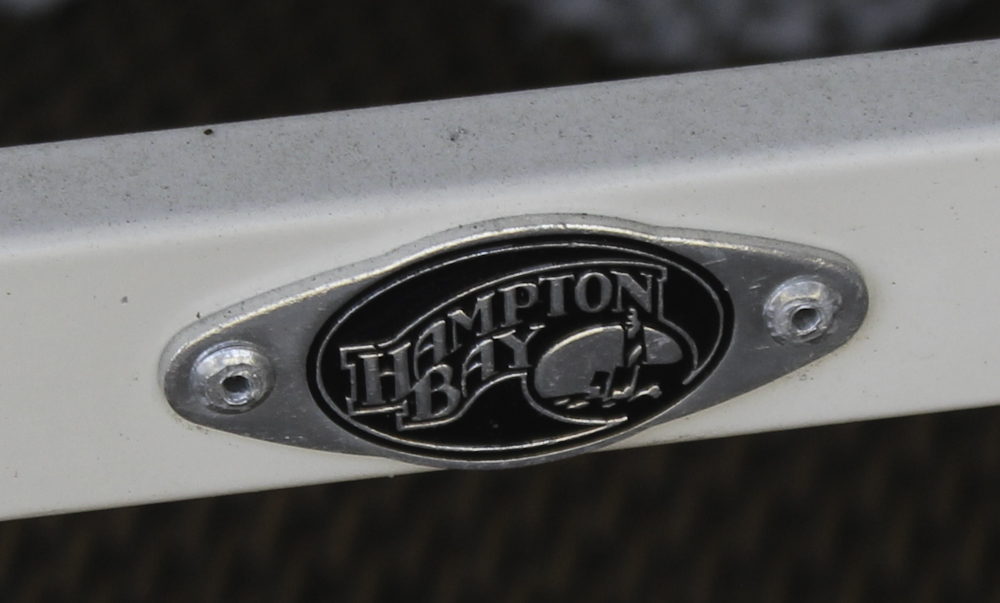 Hampton Bay Patio Sofa and Coffee Table