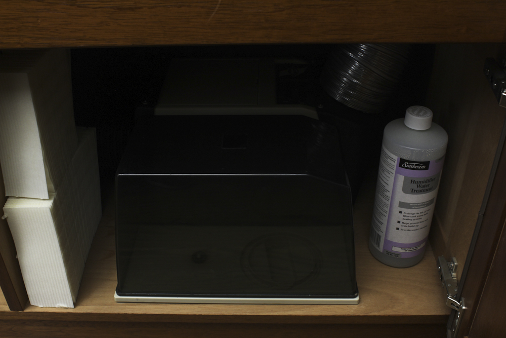 Wood and Glass Humidor Display Cabinet by J. C. Pendergast