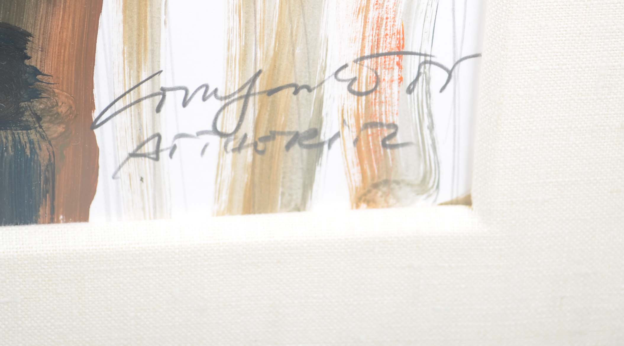 Ramon Lombarte Mixed Media "At the Ritz #19"