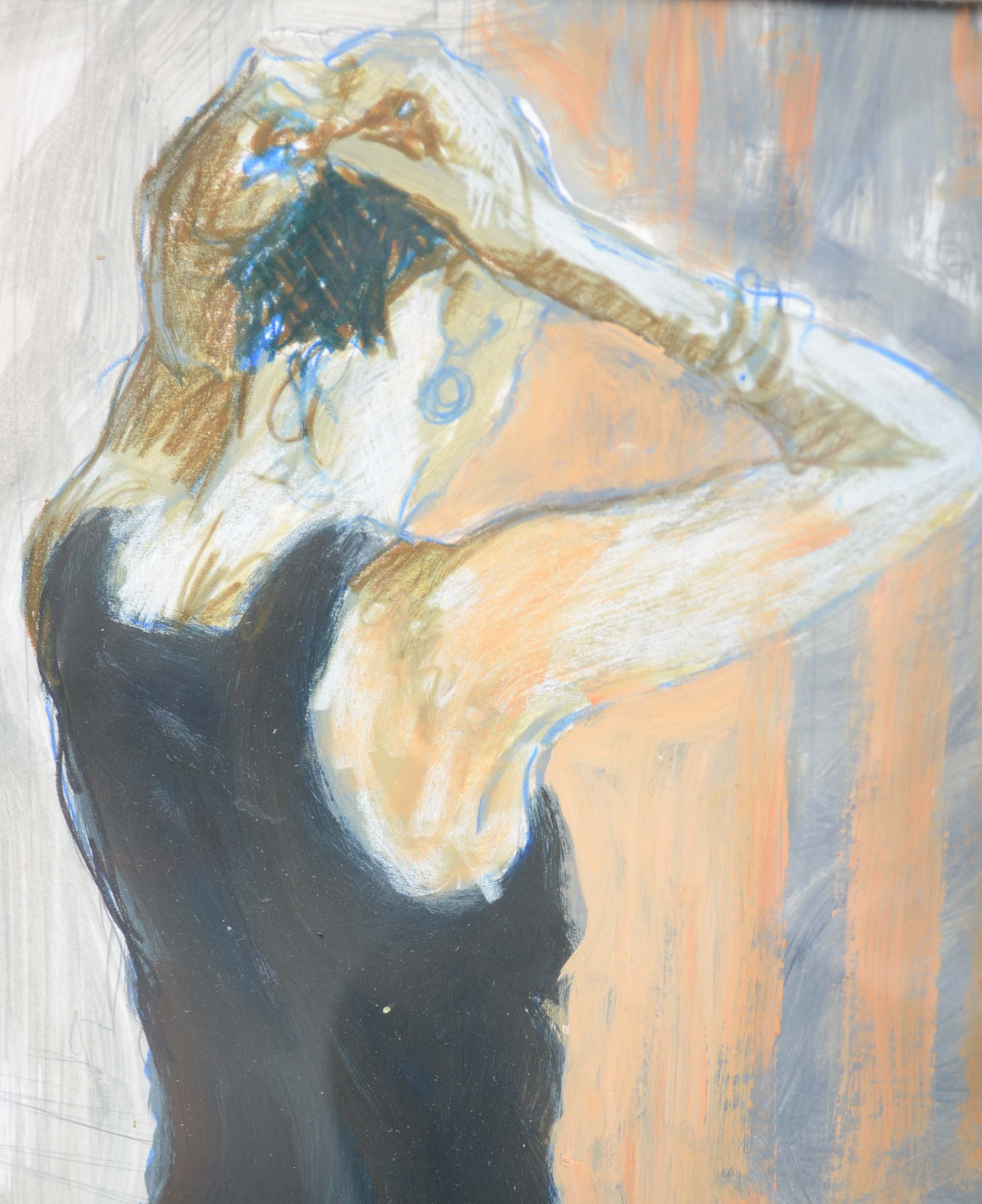 Ramon Lombarte Mixed Media "At the Ritz #19"