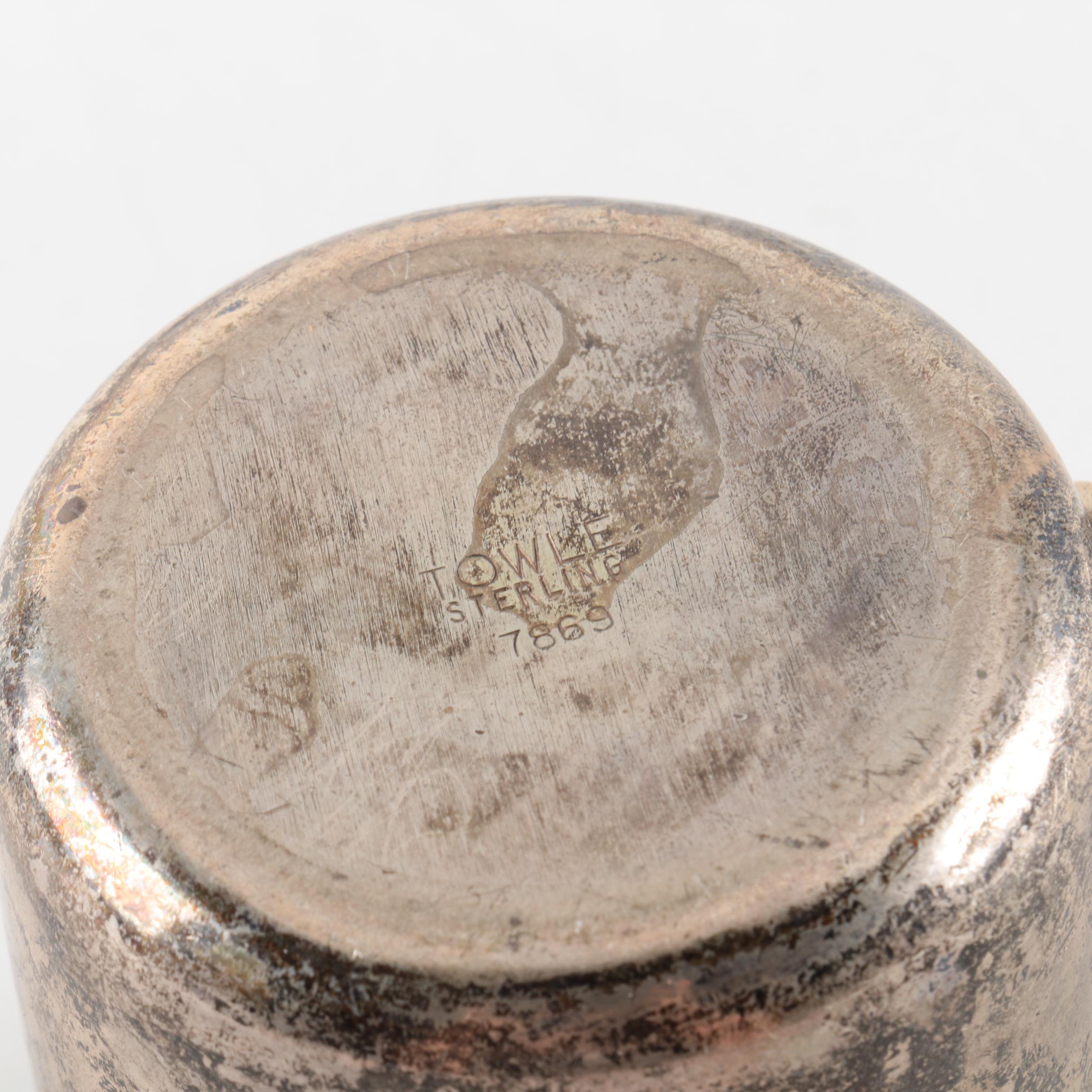 Towle Sterling Silver Cup Pair