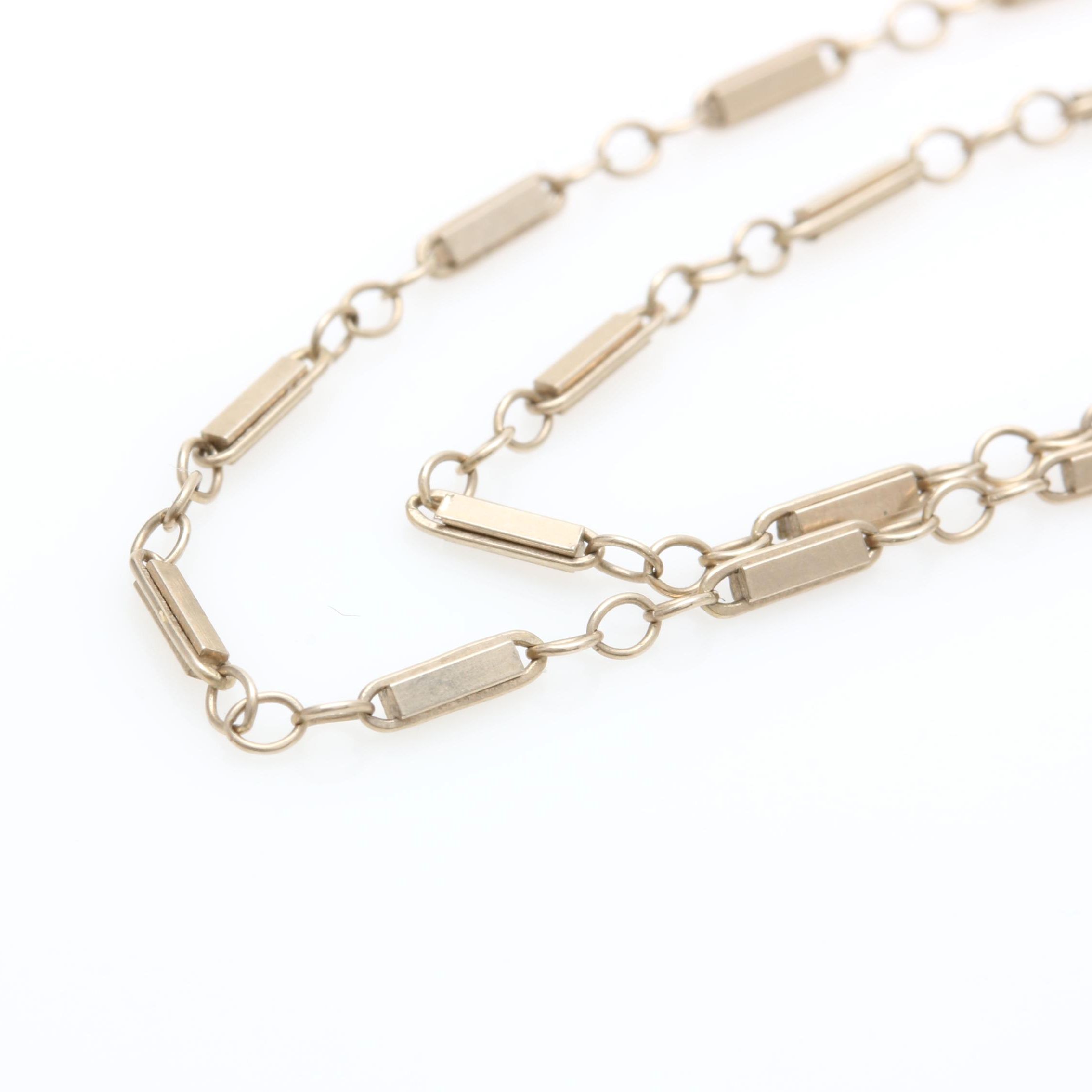 14K Yellow Gold Scrap Selection Including Bracelet, Necklace, and Chain