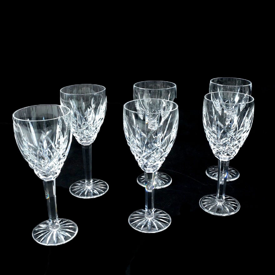 Waterford Crystal "Araglin" Wine Glasses