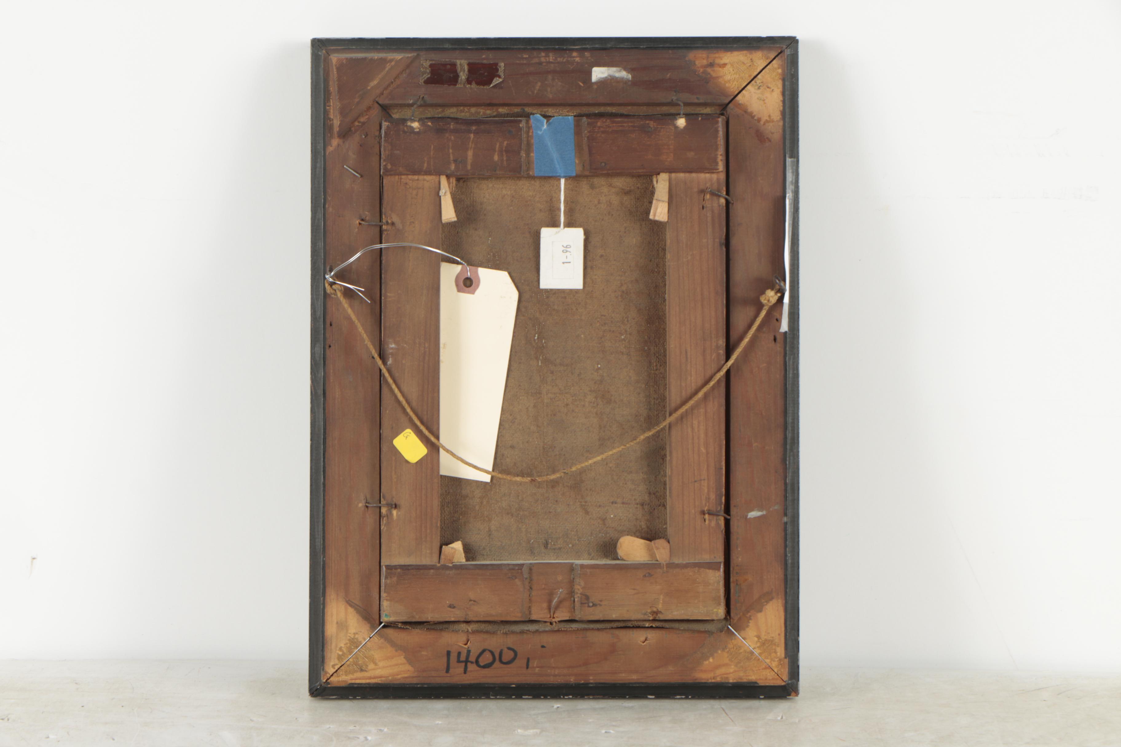 Marius Jensen Oil Painting of a Forest Landscape