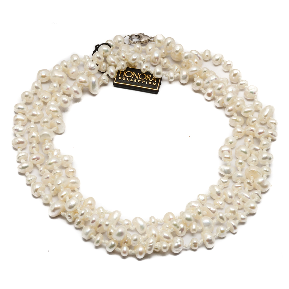 Honora Cultured Pearls with Sterling Silver Clasp