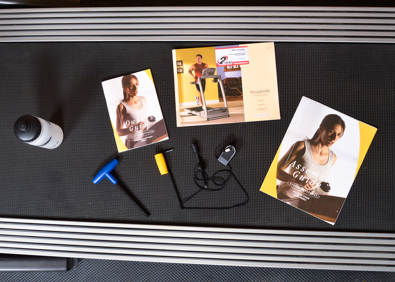 Vision Fitness T9450 Folding Treadmill