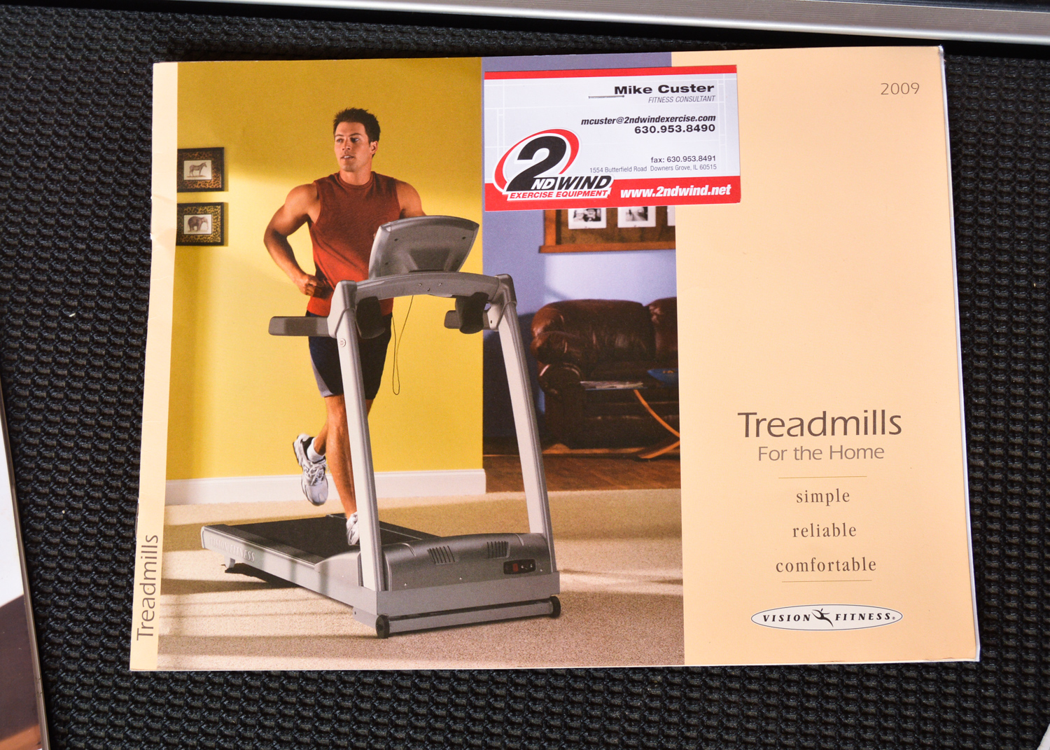 Vision Fitness T9450 Folding Treadmill