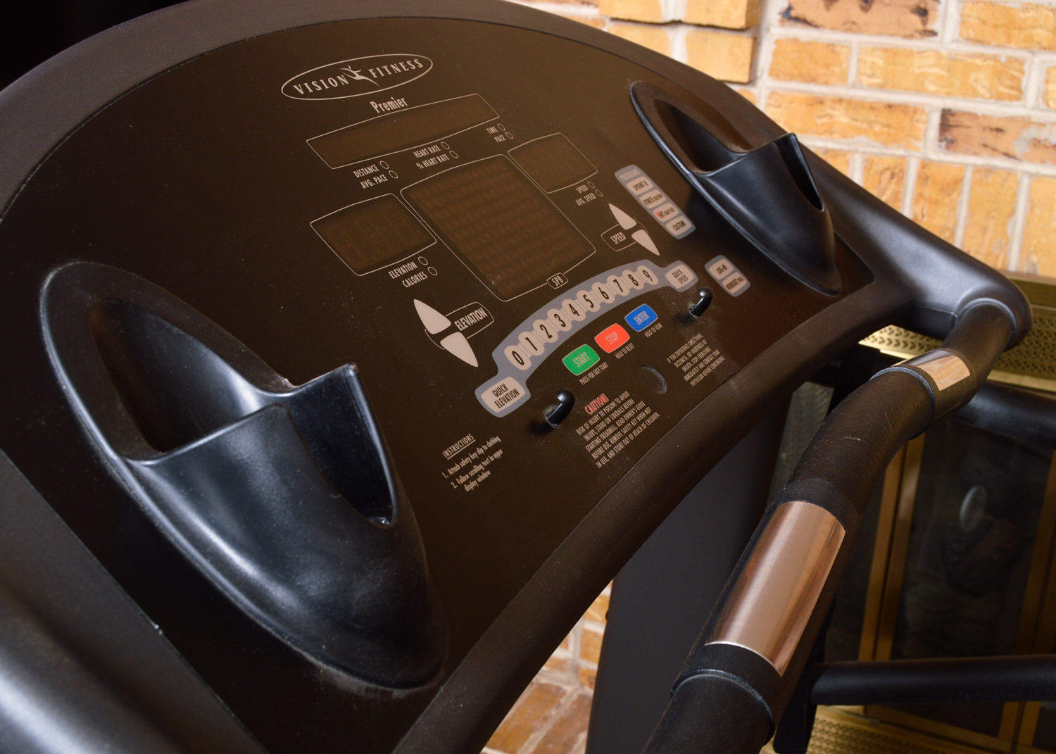 Vision Fitness T9450 Folding Treadmill