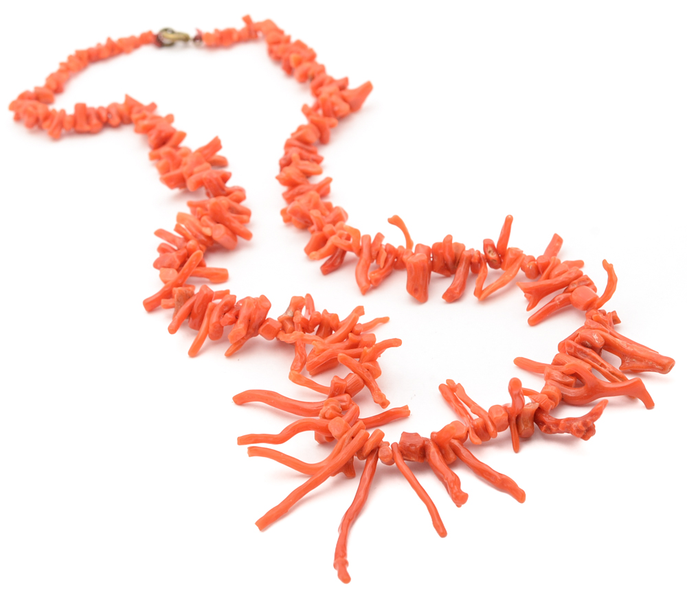 Amber and Coral Jewelry