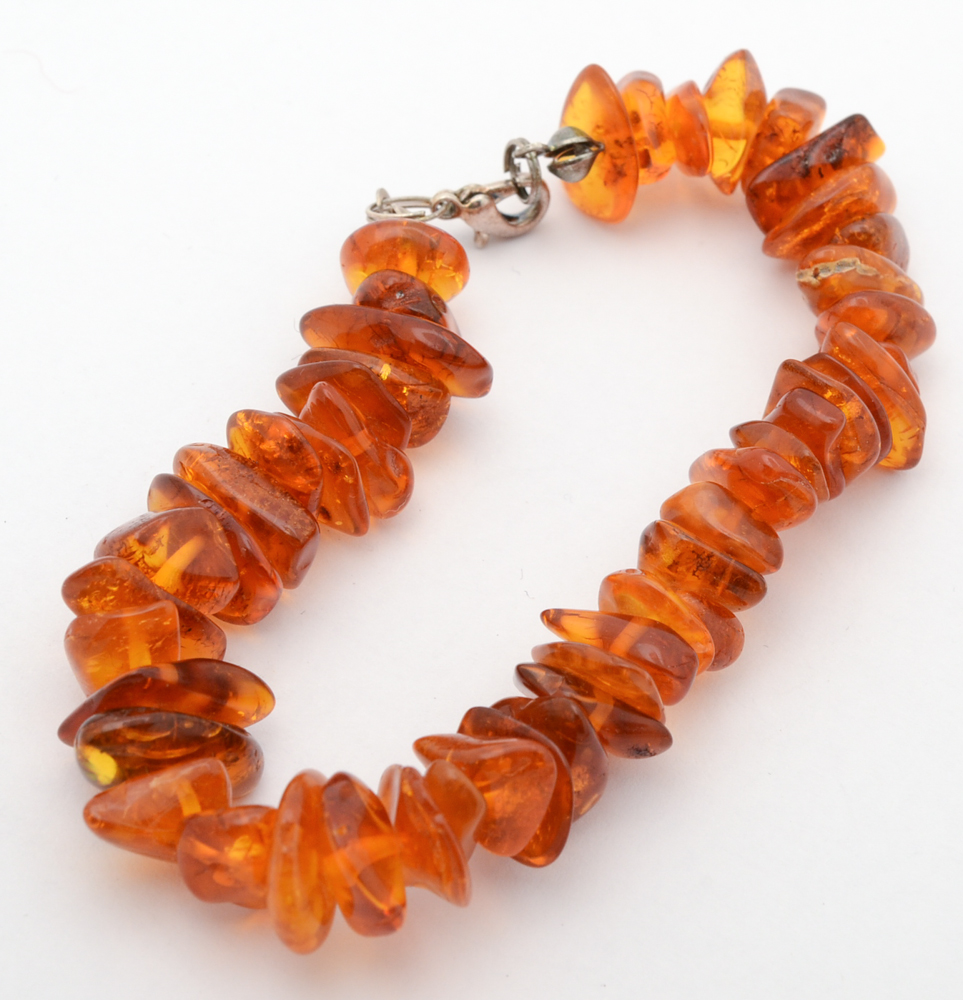 Amber and Coral Jewelry