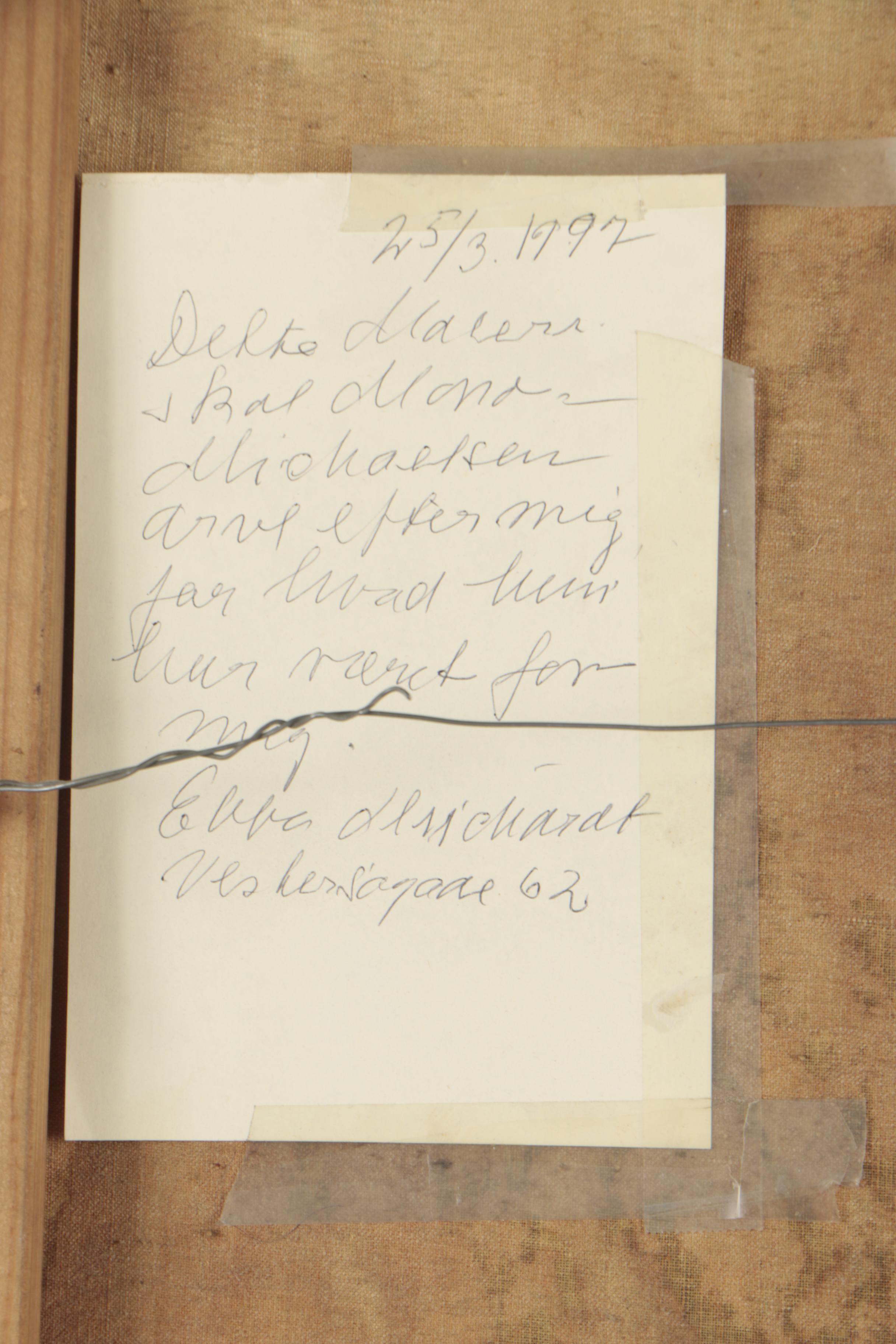 Eduard Borregaard Oil Painting of Floral Still Life