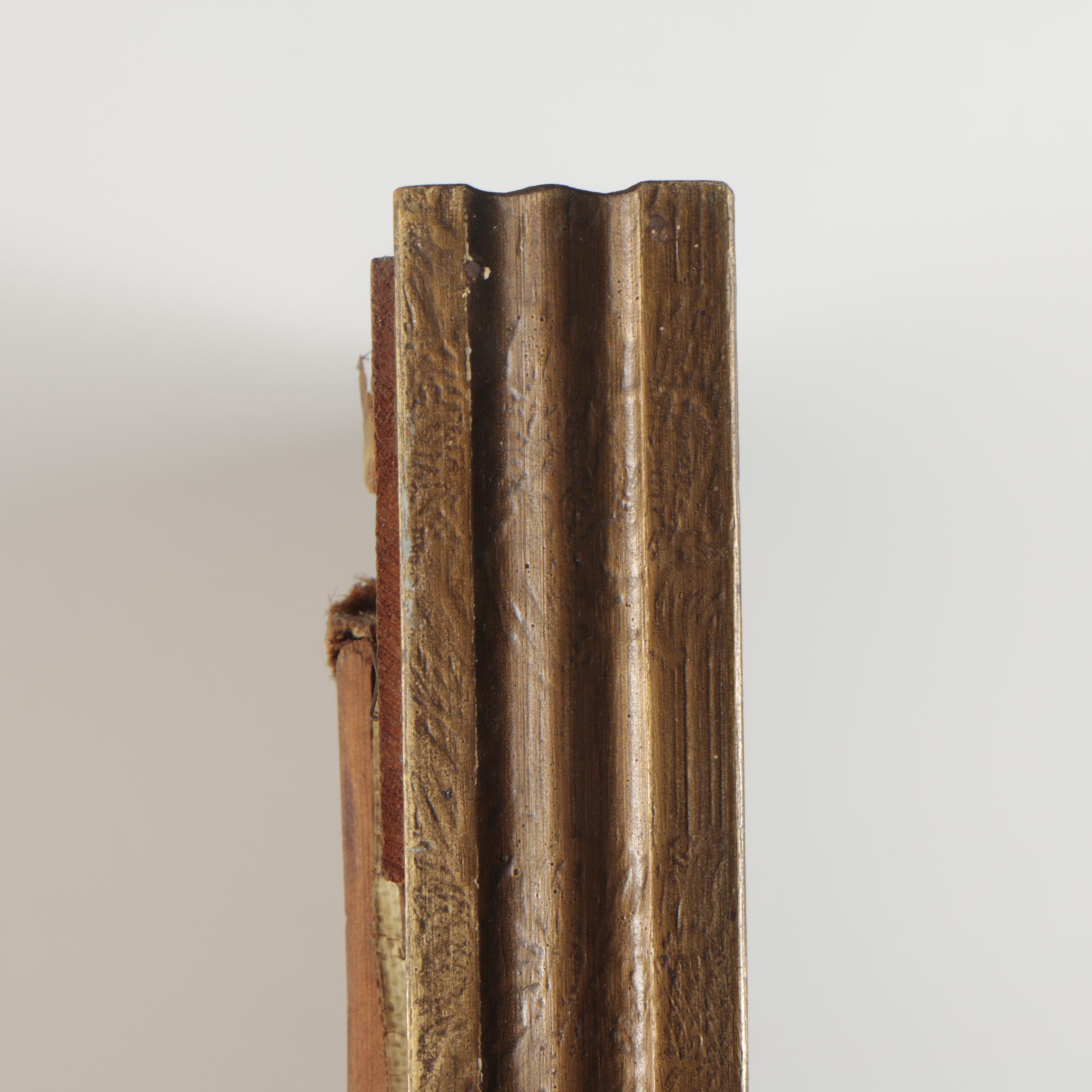 Maurice Arlét Copy Painting After Gustav Adolf Kuntz "Ein Gruß aus der Welt"