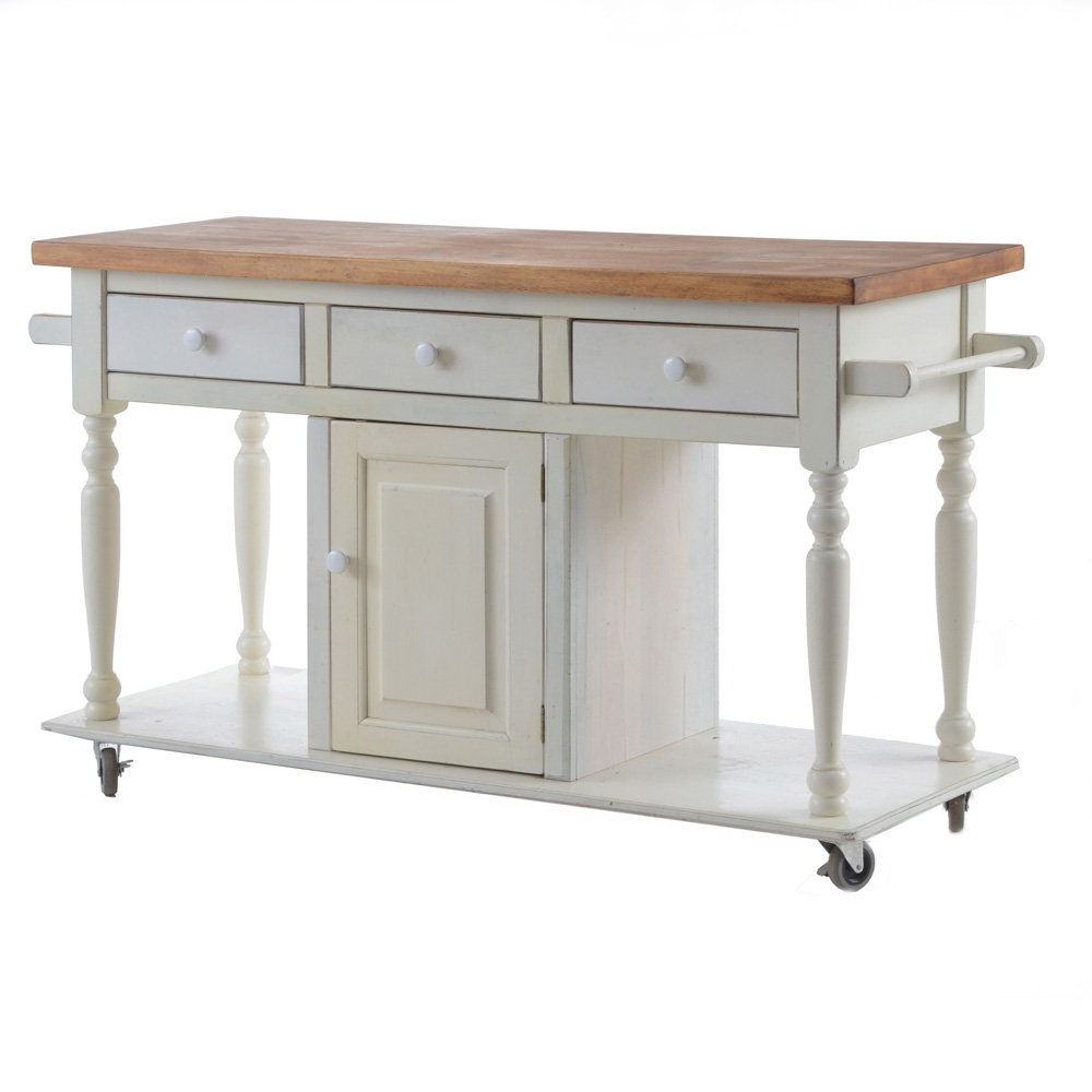 Kitchen Island on Wheels