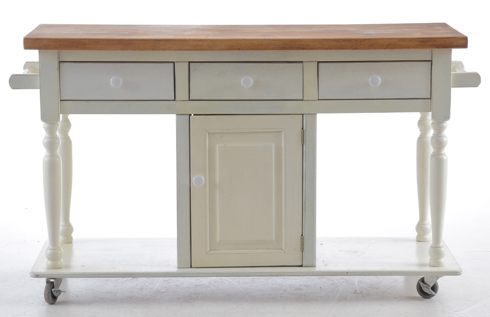 Kitchen Island on Wheels