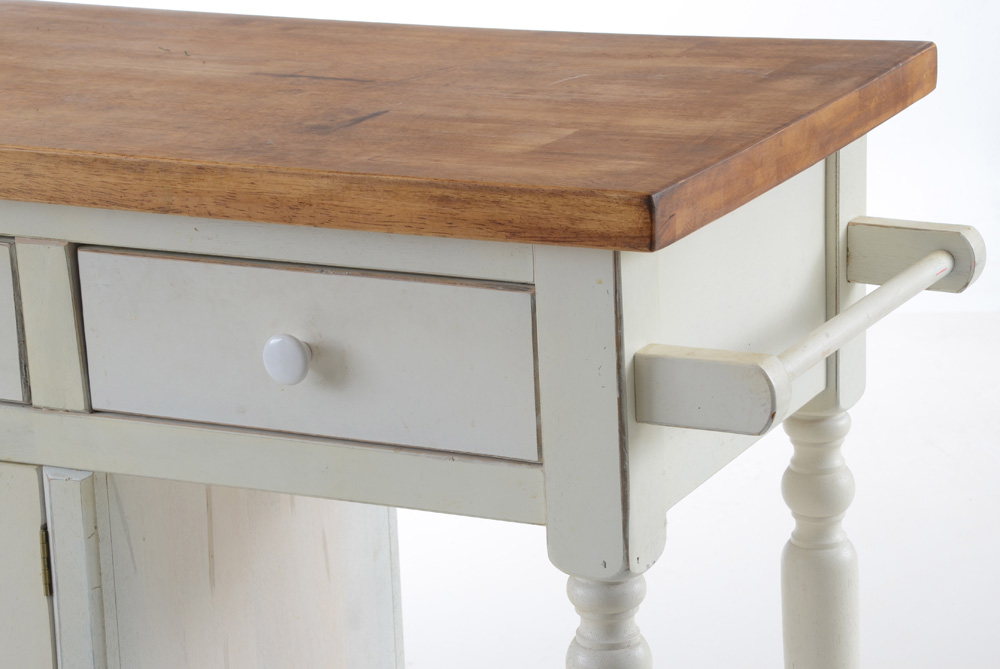 Kitchen Island on Wheels